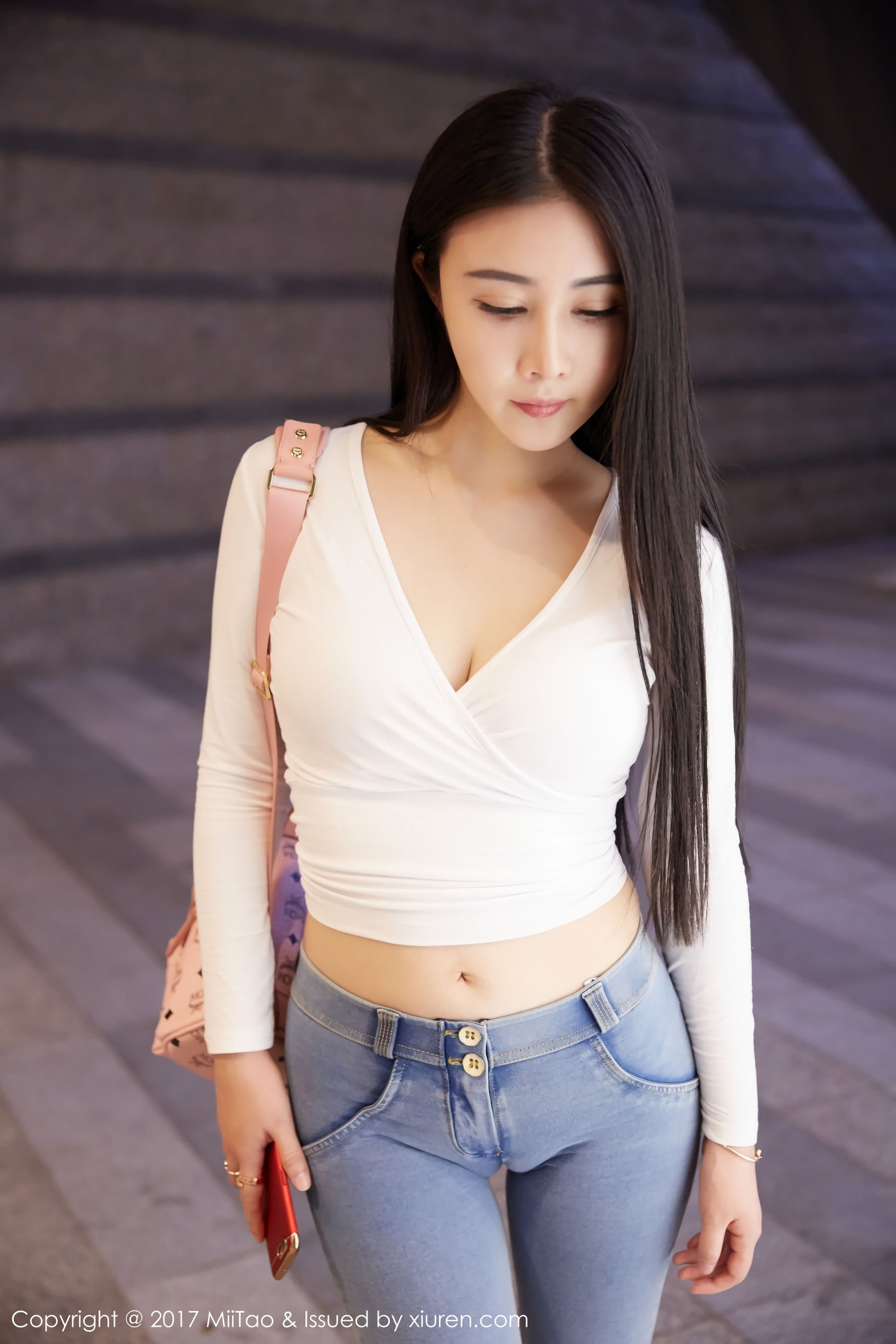 Xuan Xuan CECILIA Cowboy GoddessStreet Shooting Peach Club miitao Vol.084