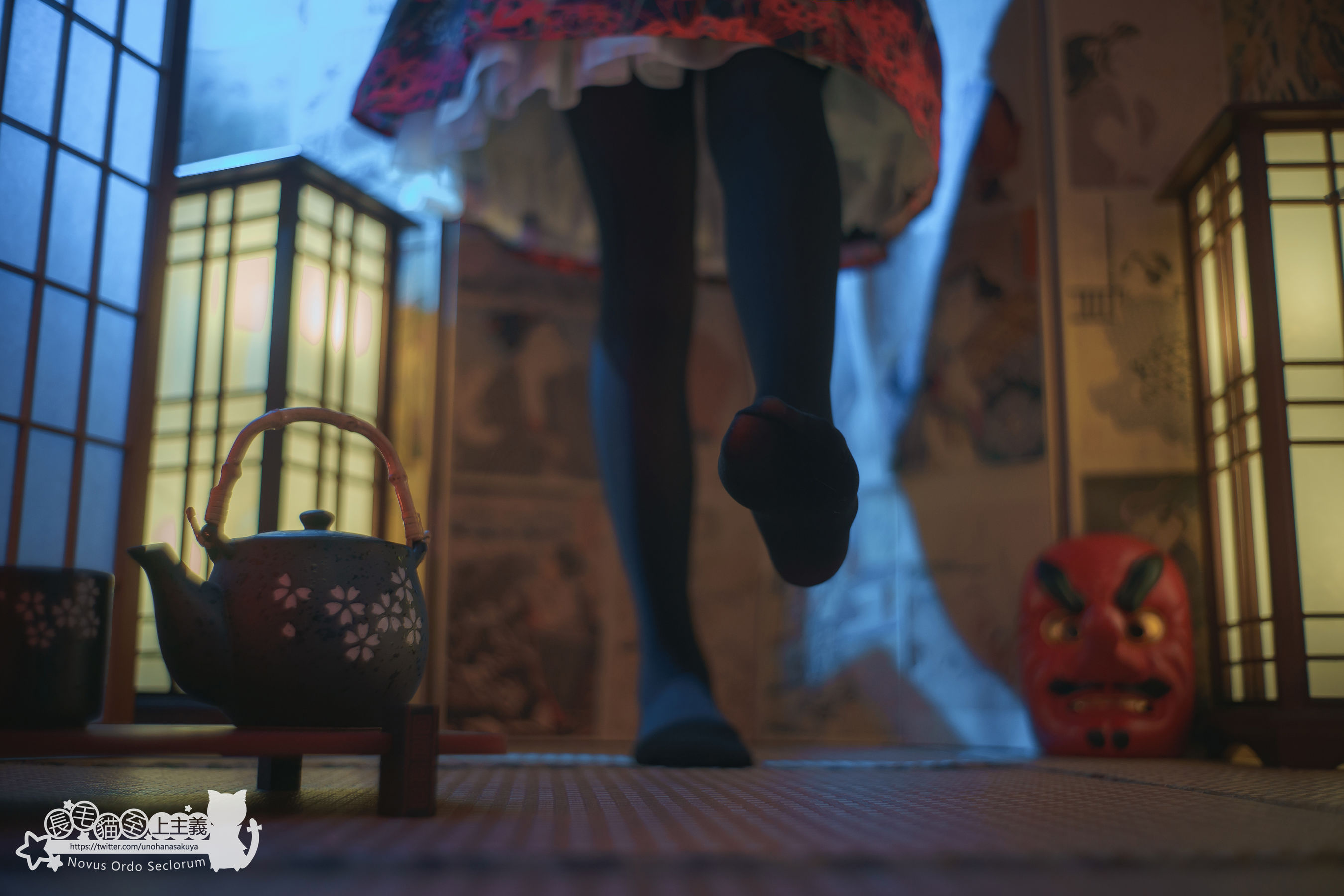 Welfare COS Waiser Kagiki Rin Rin Rin Josei -On the night when cluster amaryllis blooms