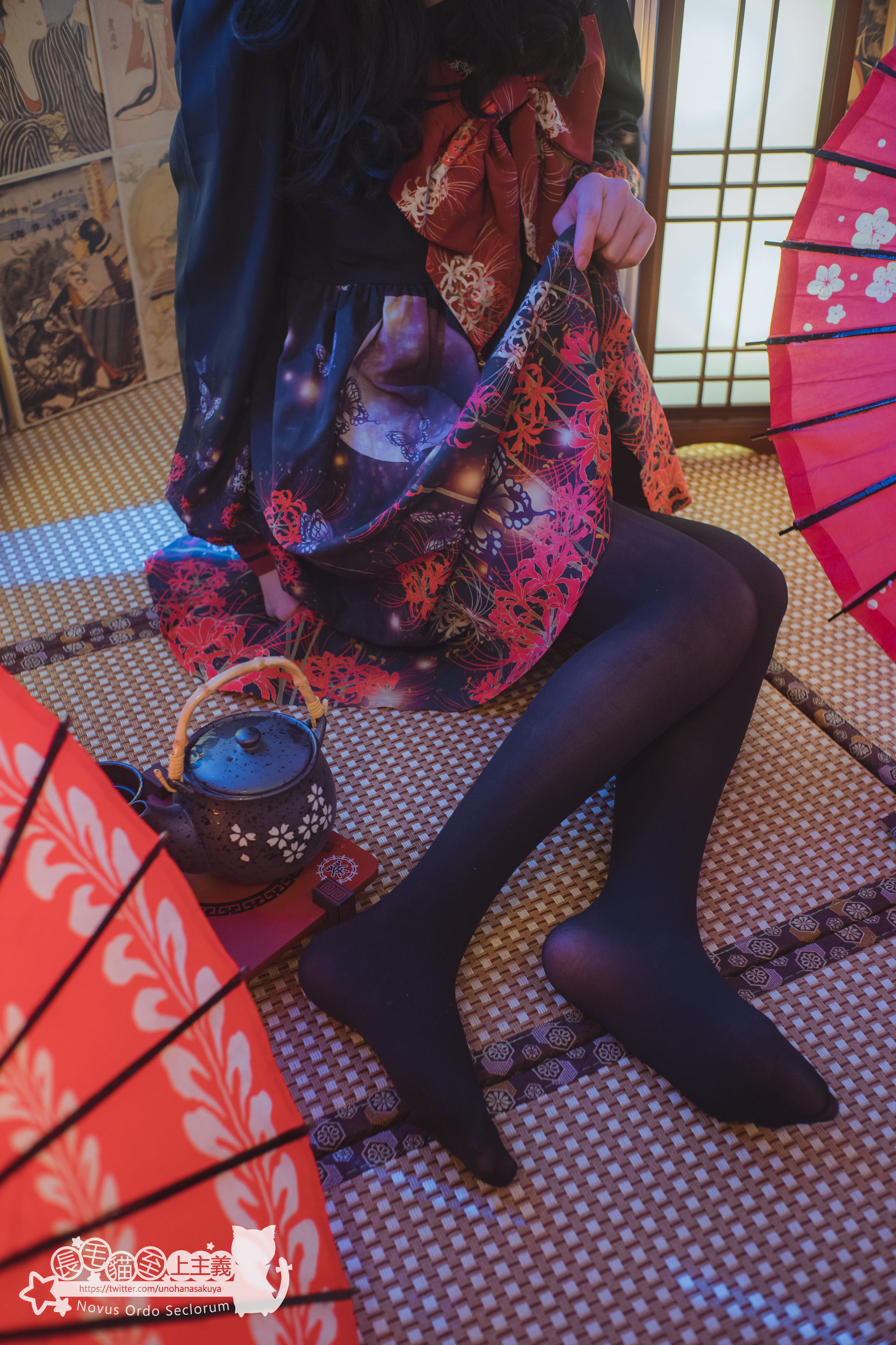 Welfare COS Waiser Kagiki Rin Rin Rin Josei -On the night when cluster amaryllis blooms