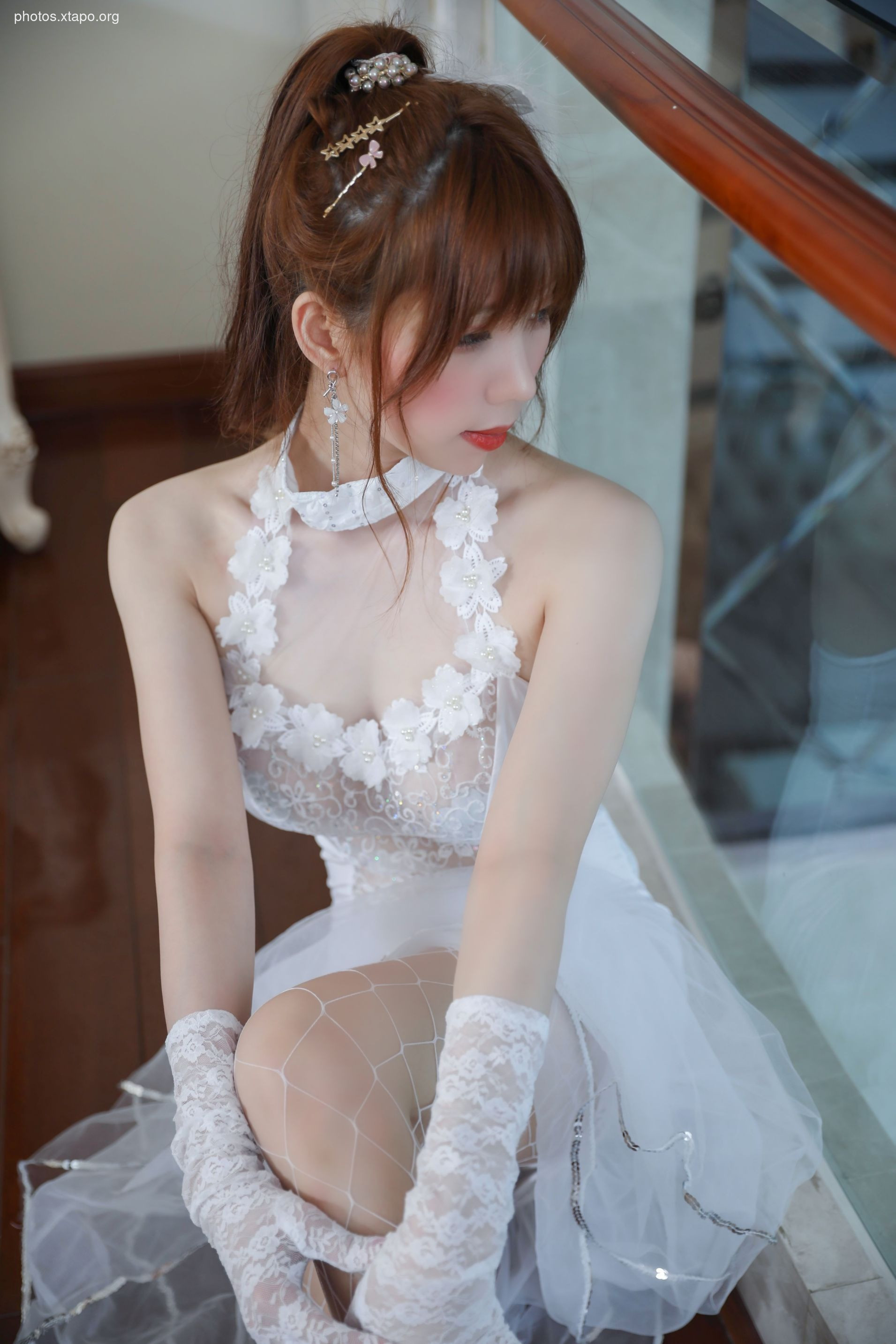 Shikano Nozomi - White Dress 130P-208MB