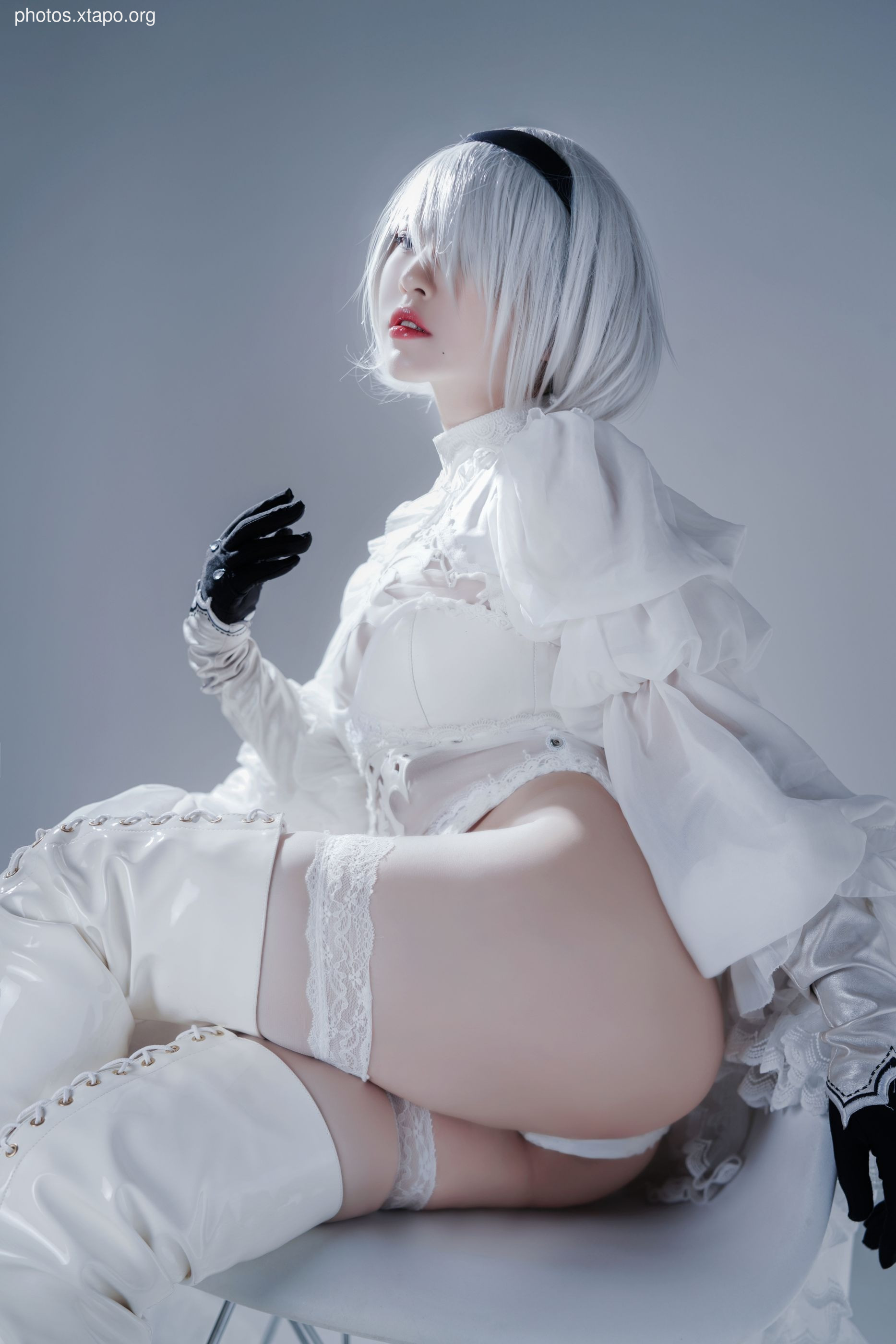 Half Half -Automata ハ ル ハ No. 2 B -type white dress 51P -91MB