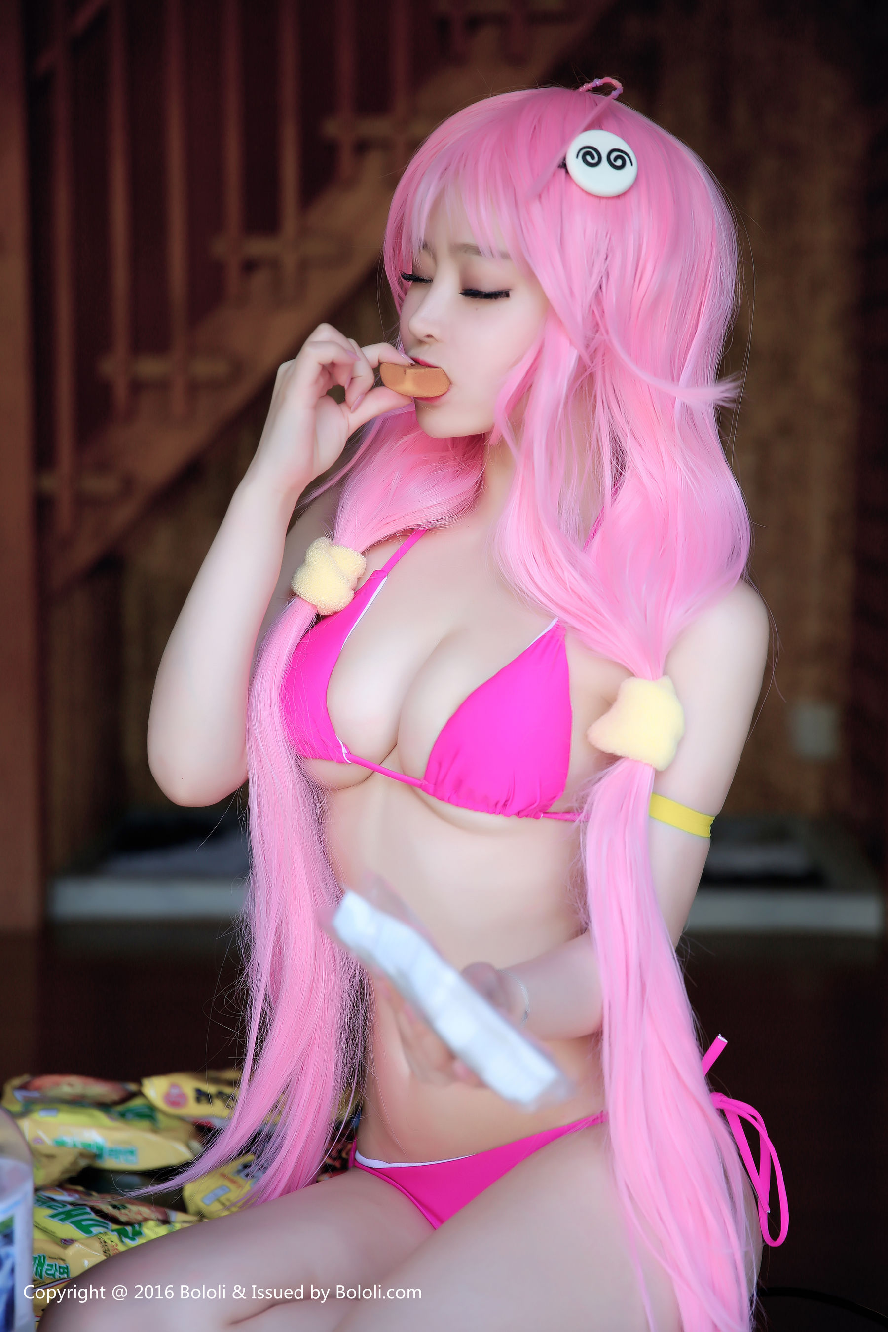 Liu Yanqi COS Pack King Girl-菈菈 Bololi Polo Society bol.094