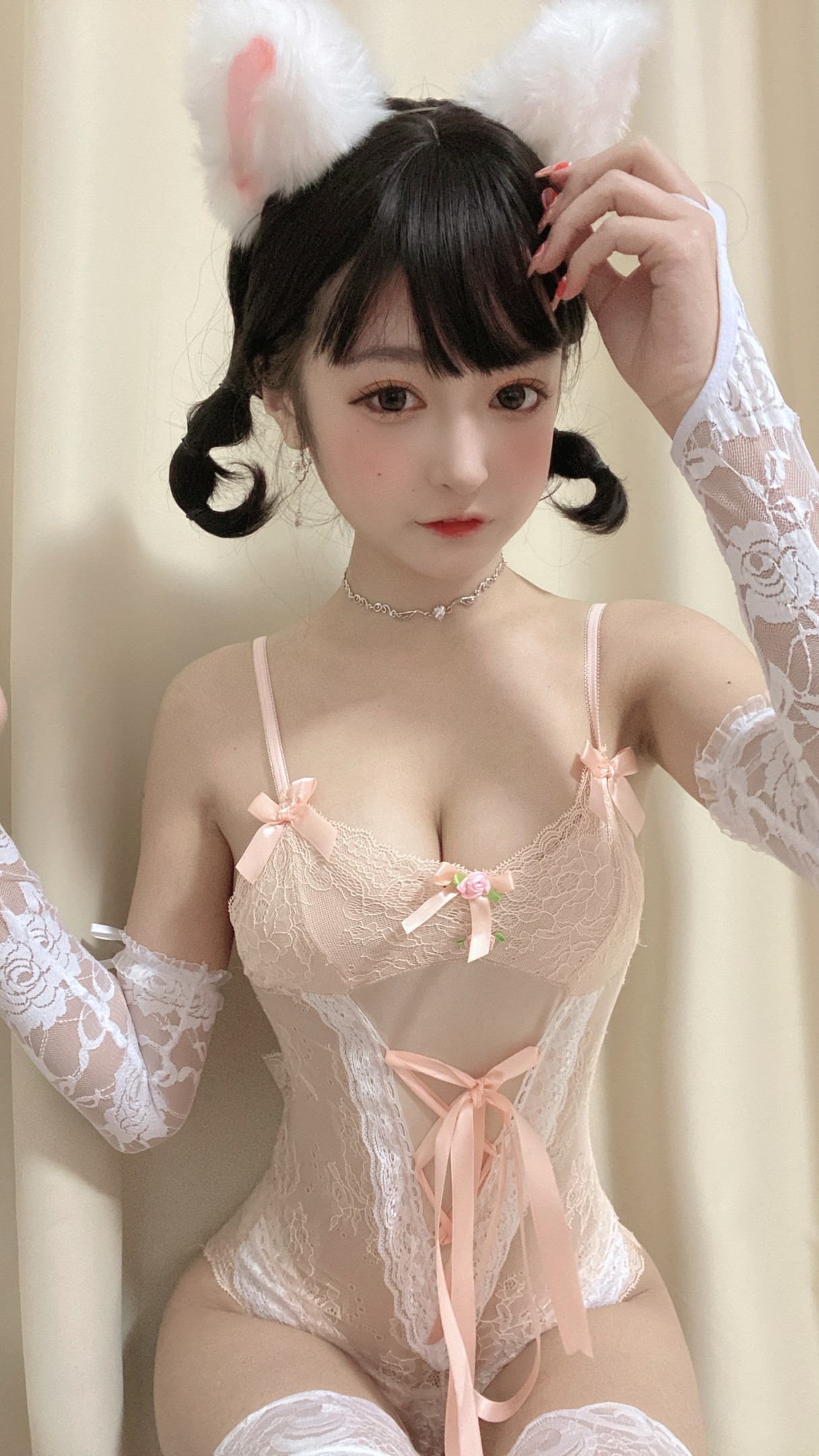 Jiajia is so difficult – French cat-ear girl 