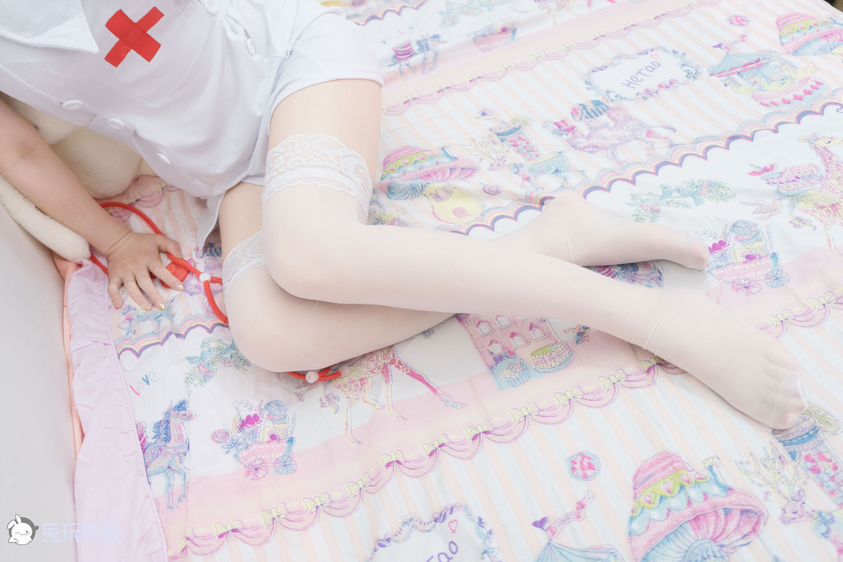 Rabbit Playing Picks -Not the nurse sister cares about you