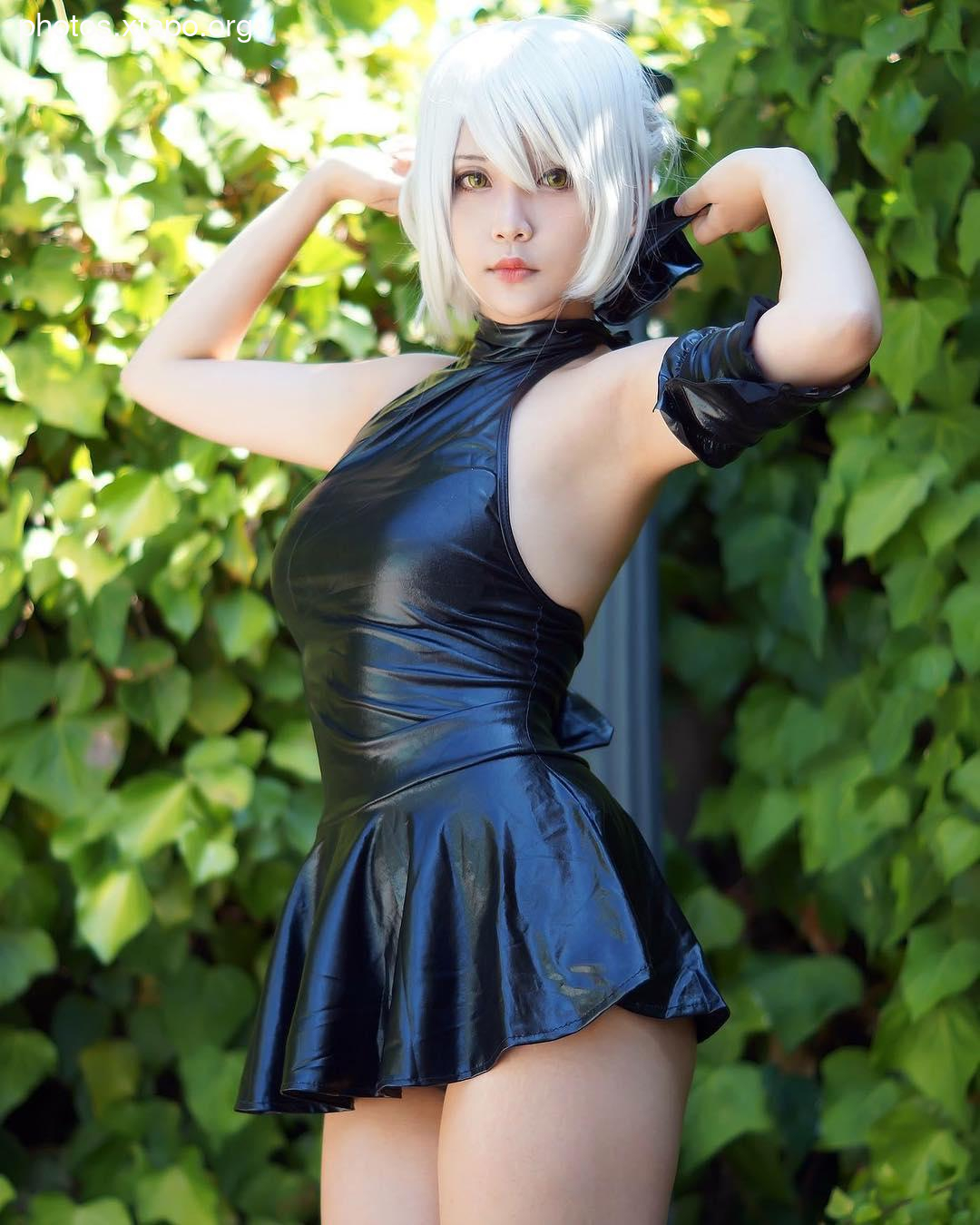 Hana Bunny Cute Cosplay Picture and Photo
