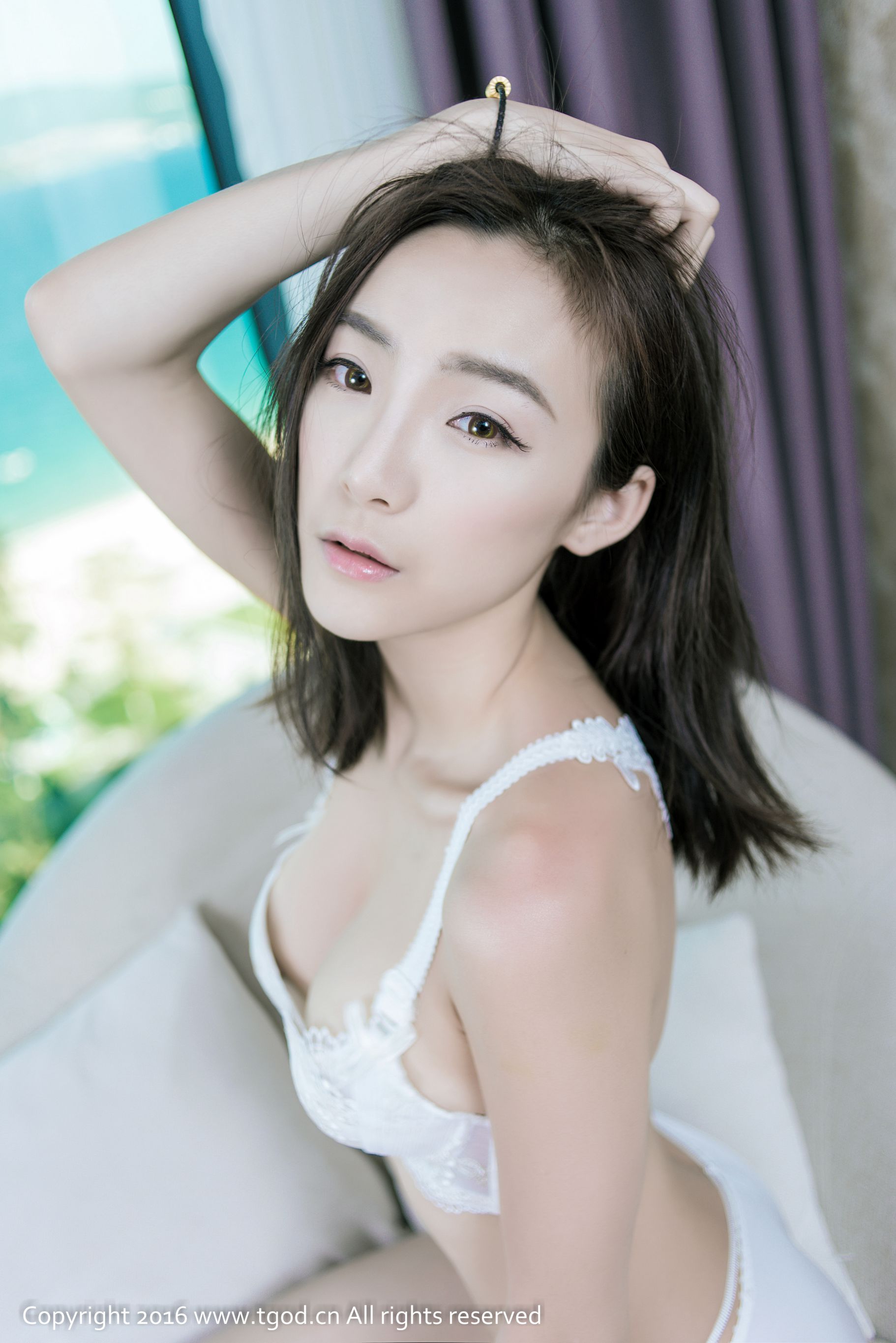 Xu Zirui HANA Bath Turbish Temptation Wet Wetness Push Goddess TGOD