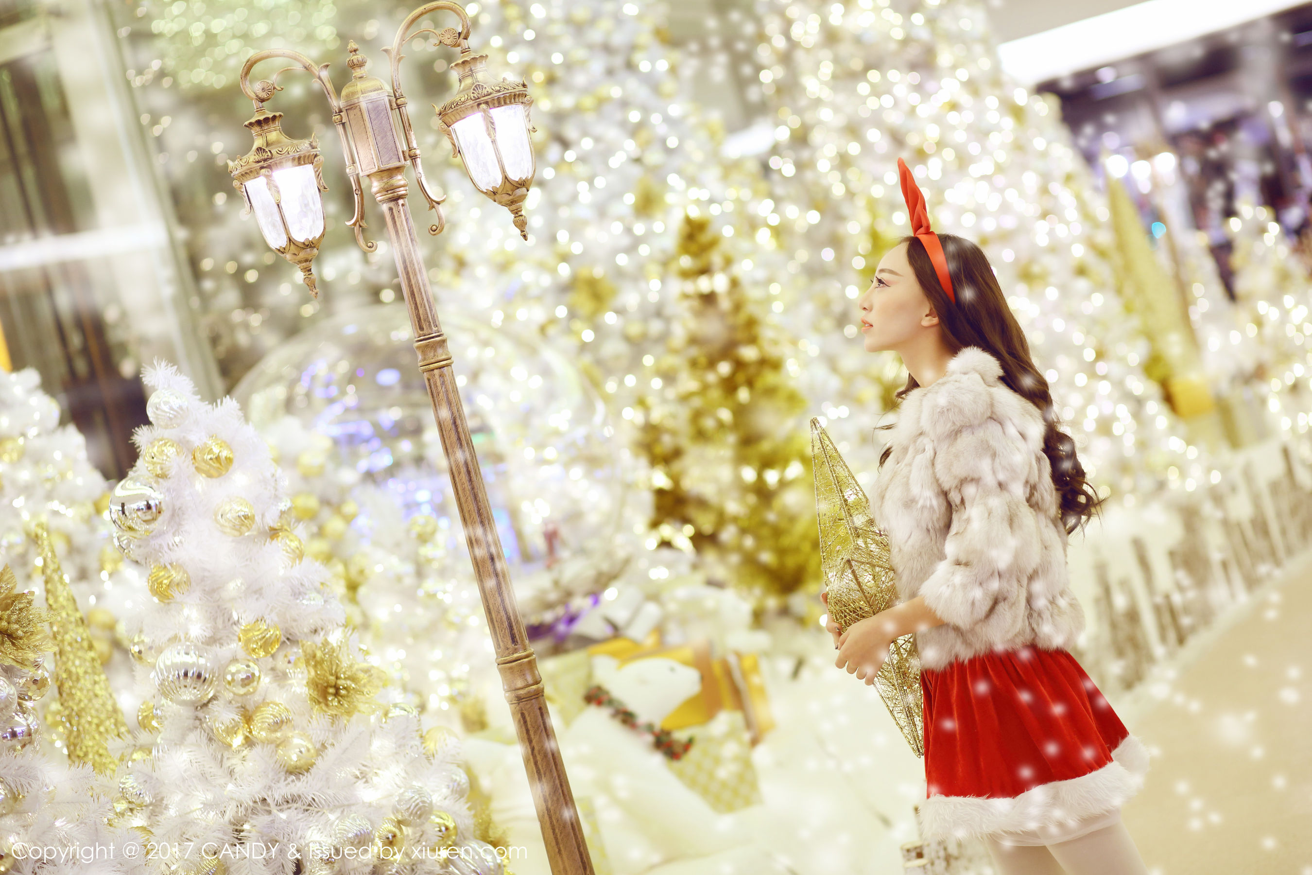 Meng Qiqi/Prince's Princess/Unknown Christmas Gift Net Red Pavilion Candy Vol.047