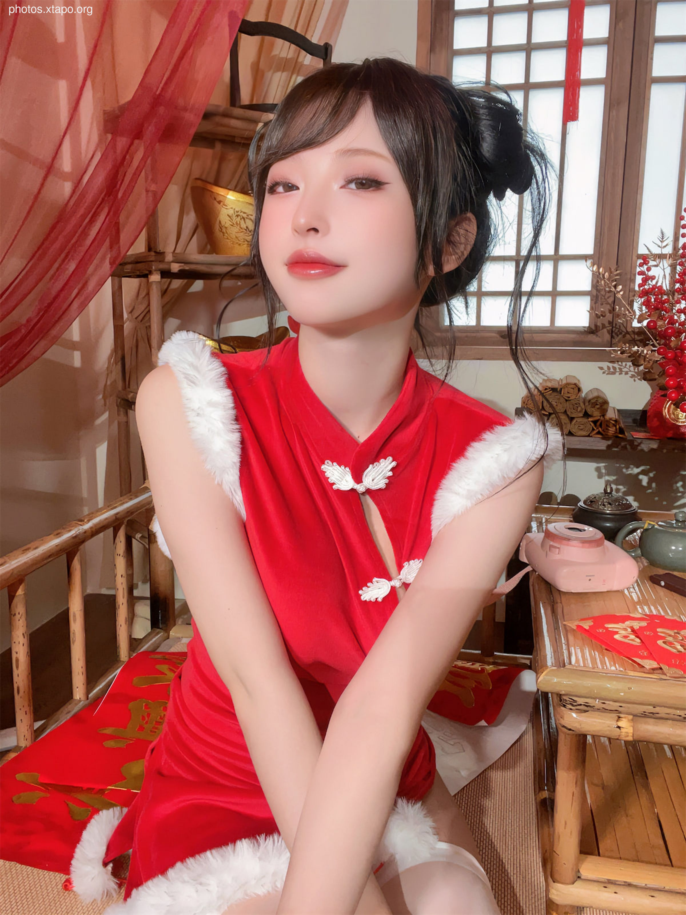 Shimizuya 2023 New Year Cheongsam 77P-770MB