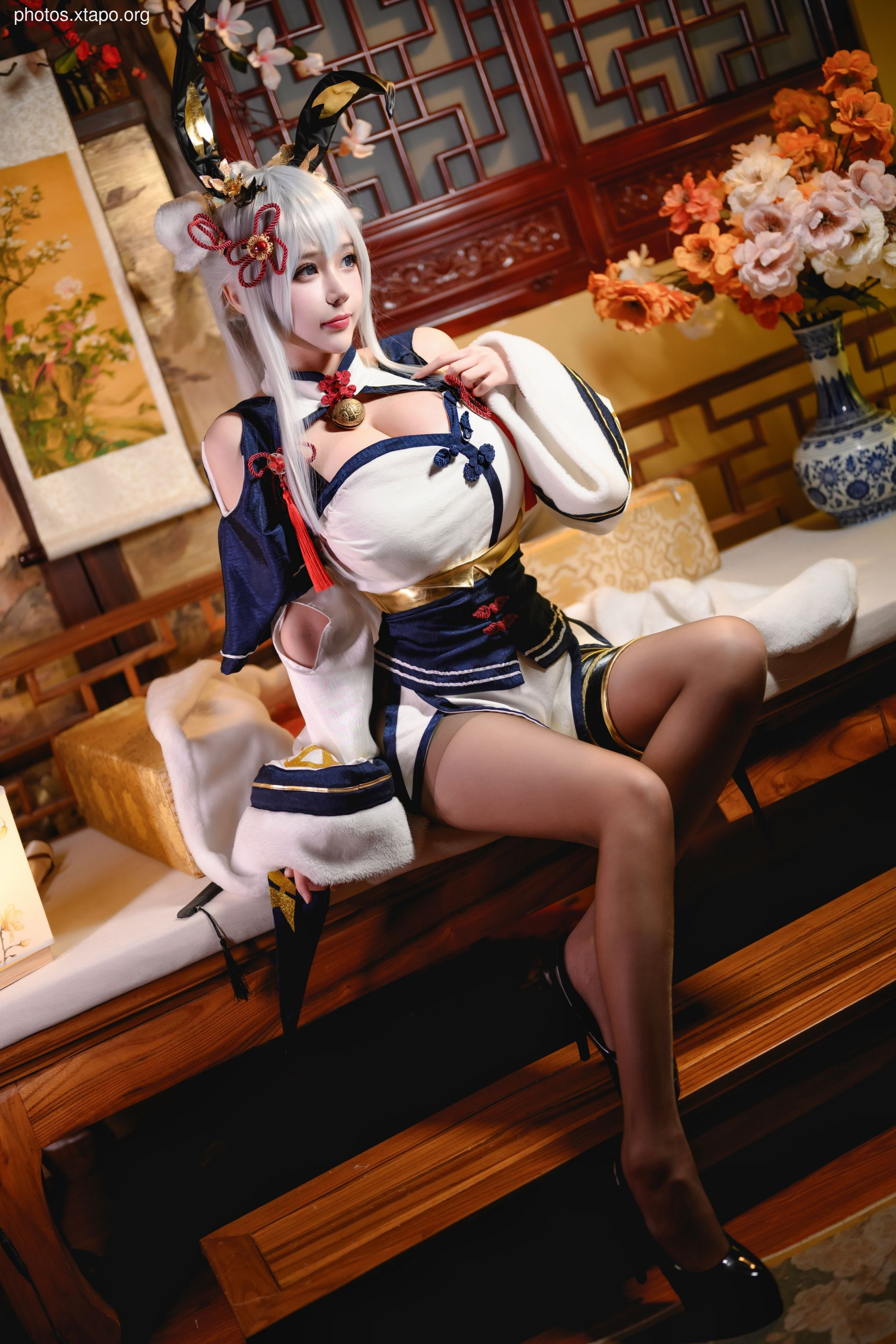 Gezi sauce cheongsam rabbit 21P-315MB