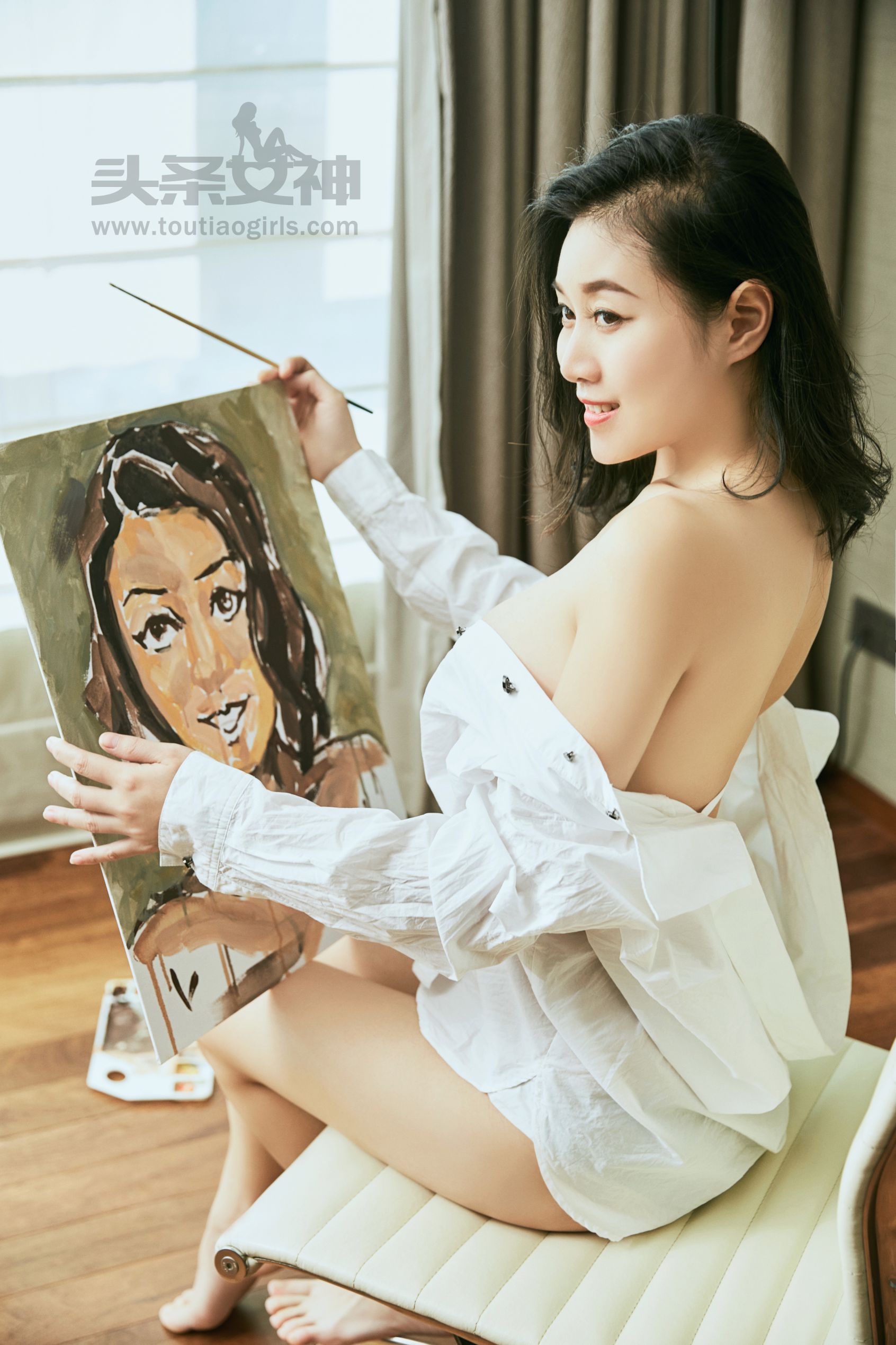 Zhang Ziran's Venus in the Painting Headline Goddess VIP exclusive