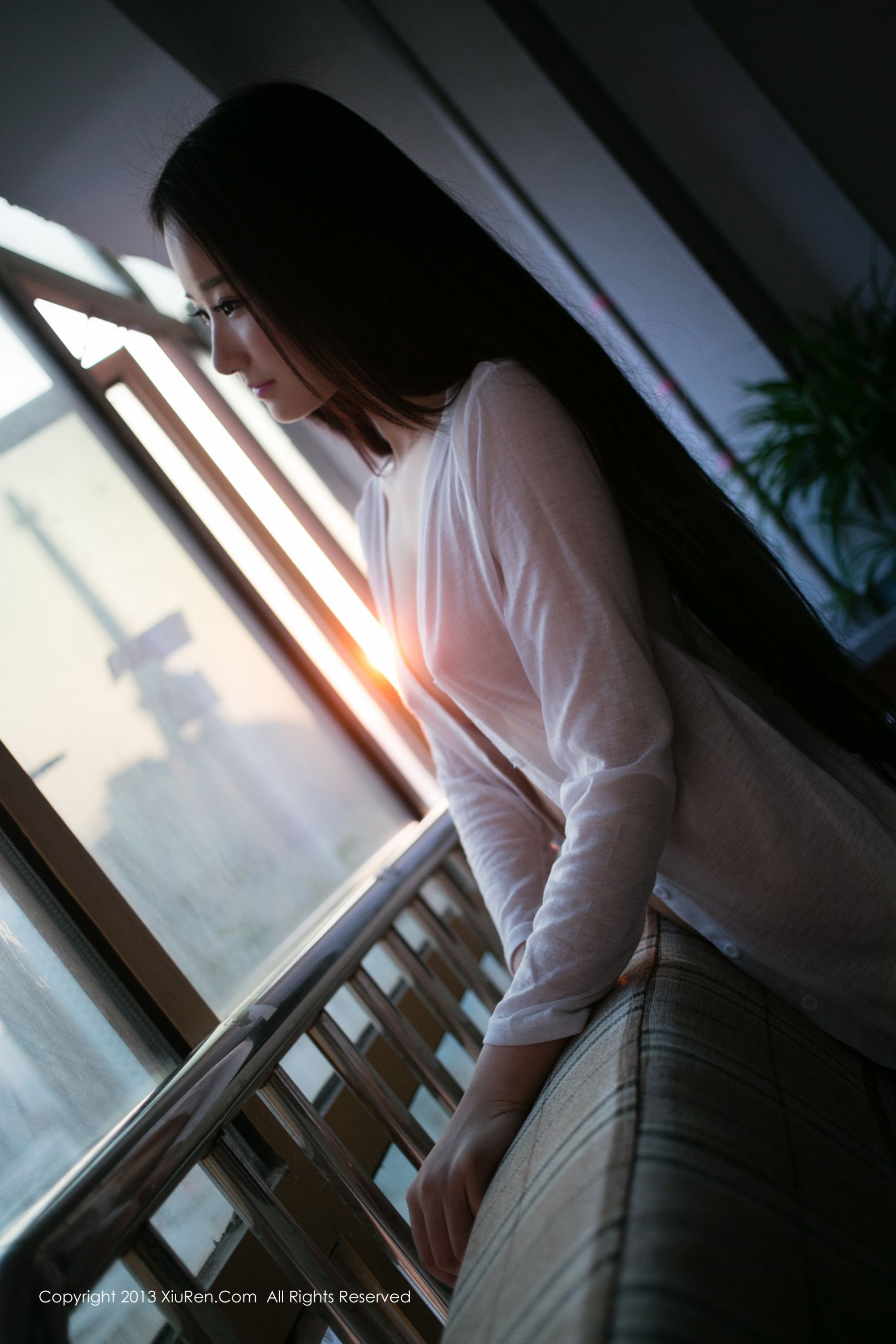 Hu Qi Seven Little Fresh Private House Xiuren Xiuren No.008