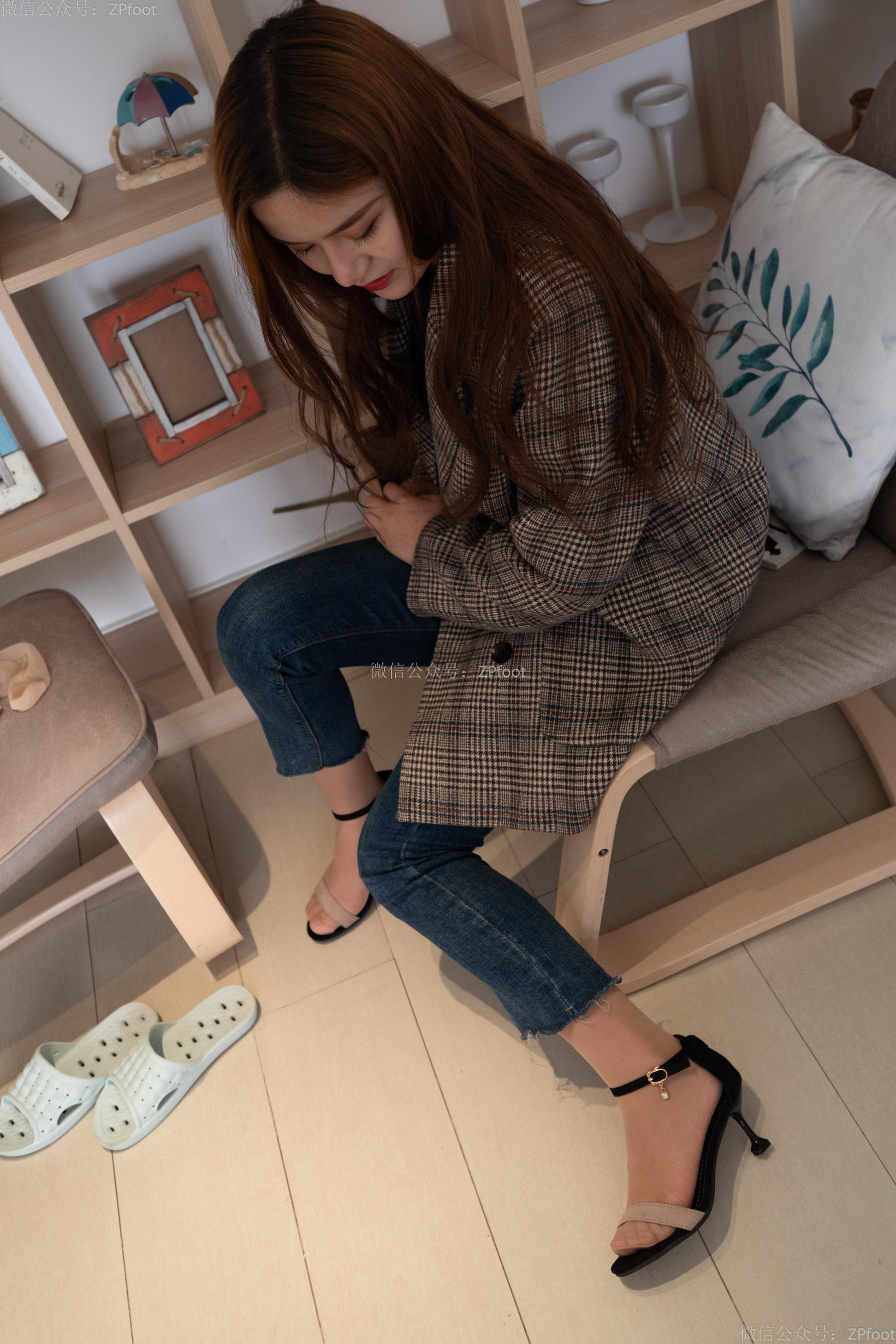 Mountain Tea Photography LSS NO.079 Jeans Small suit