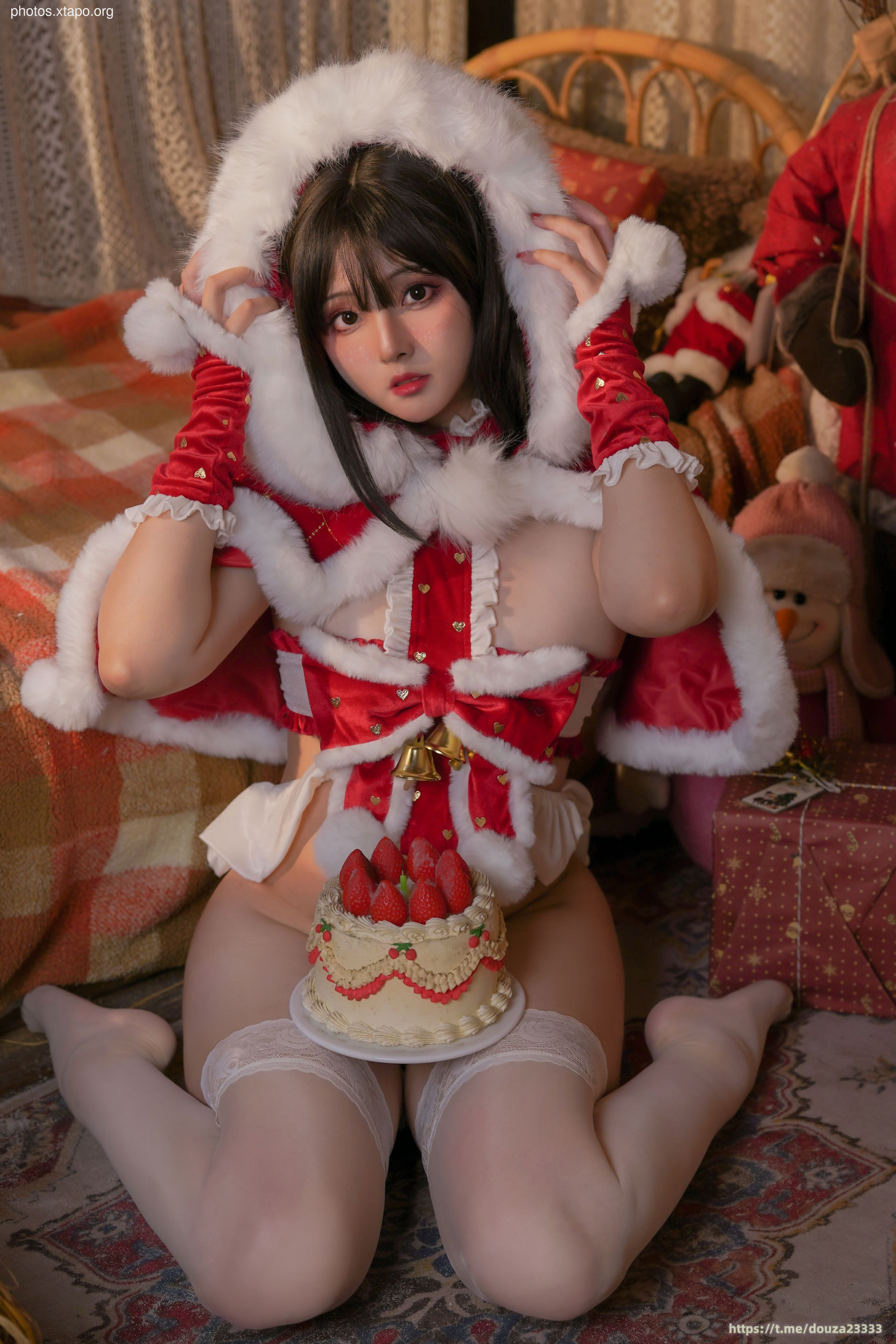 Natsuko Private Room 34 Natsuko Christmas Snow Elf (December 25 reward group resources)