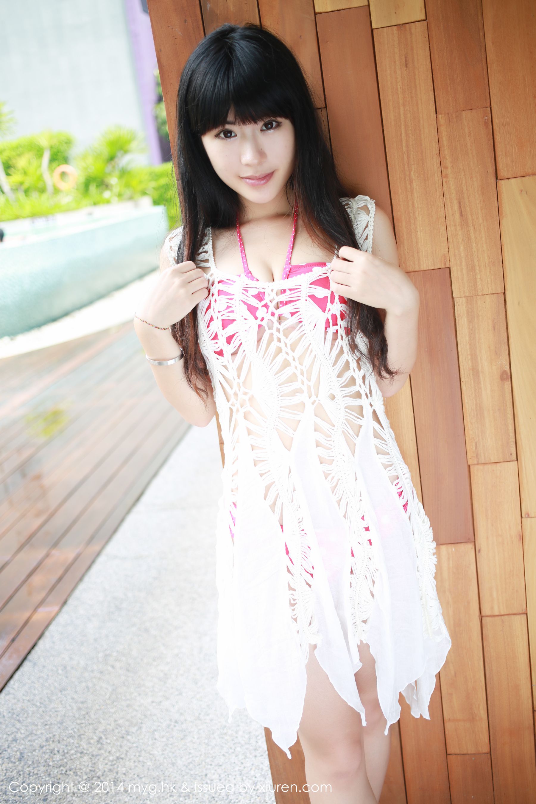 Liu Xueni Verna The First Set of Thailand Travel Miyuan Pavilion Mygirl VOL.019