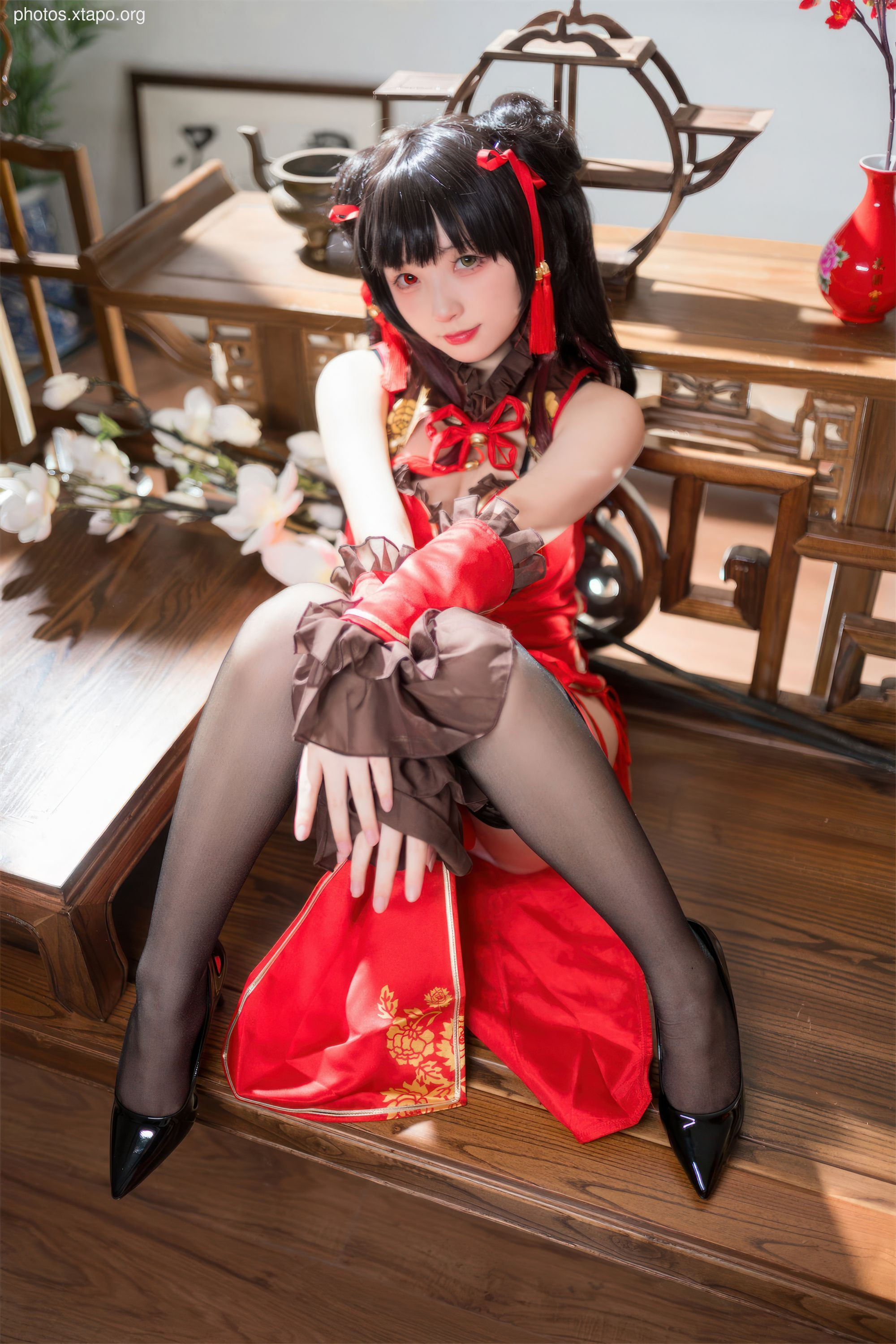 Flower Bell Tokisaki Kurumi Cheongsam 66P