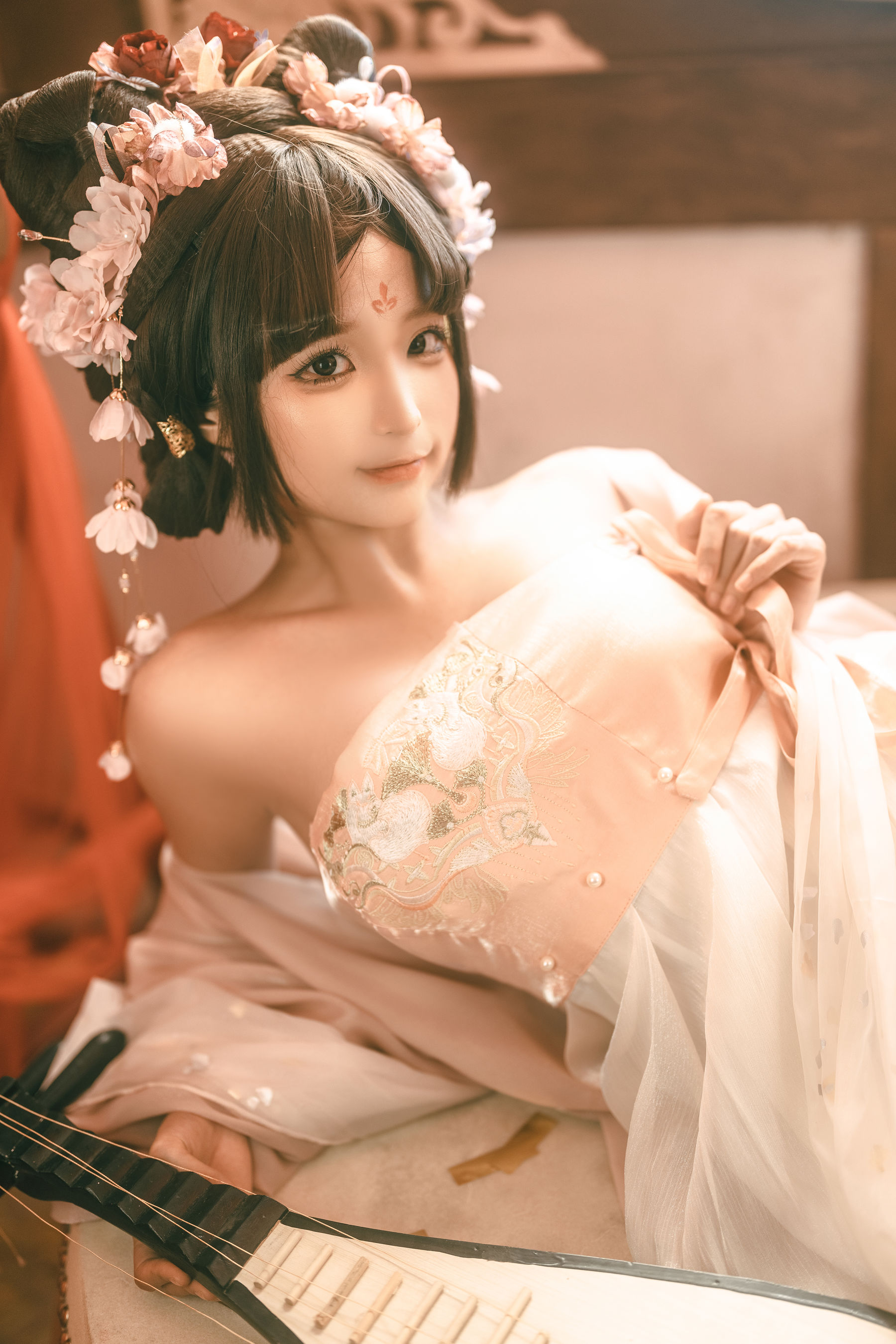 Internet celebrity coser Anime blogger Stupid Momo -String