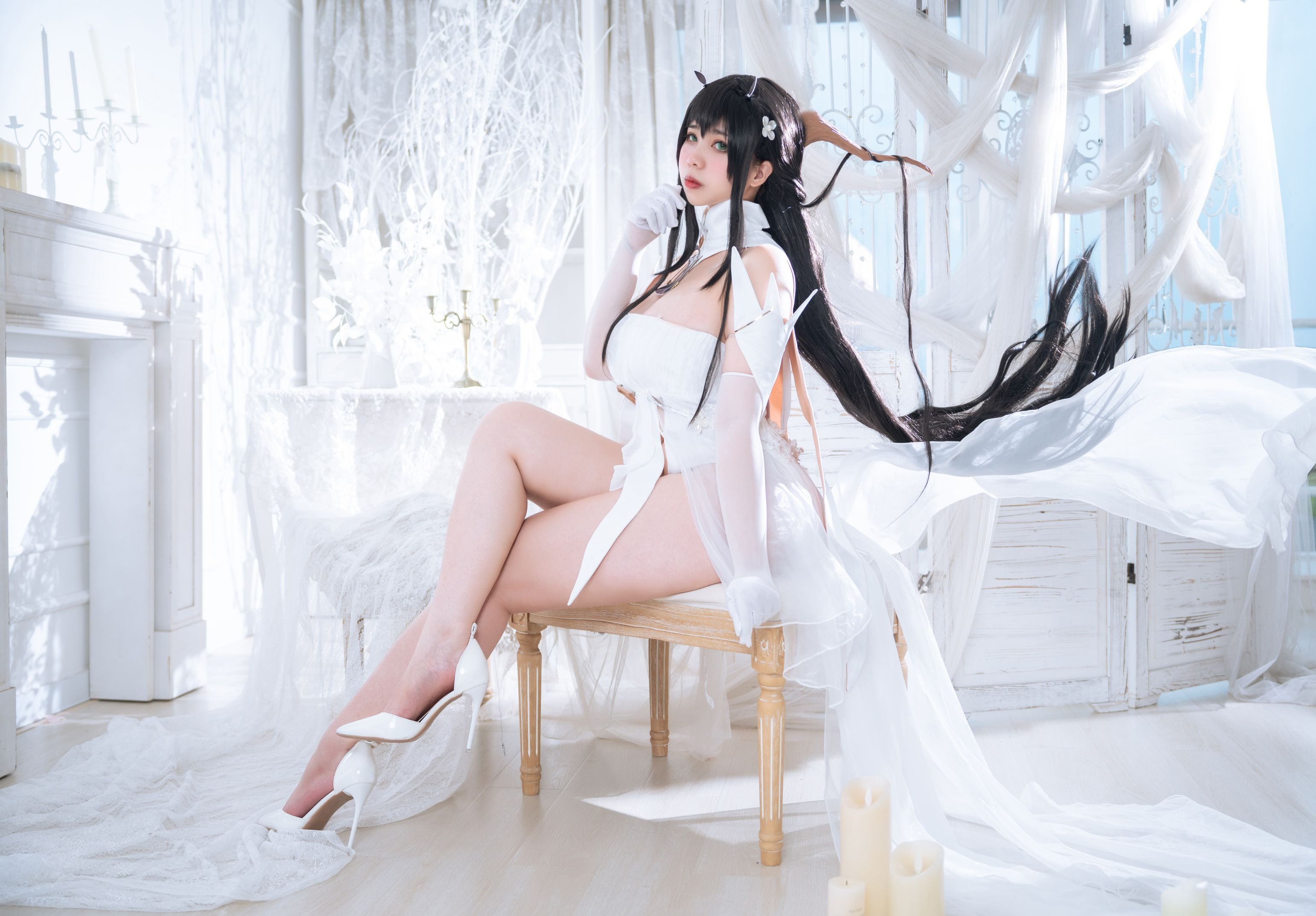 Charm Hitomi Meroko 001 Blue Line Real Estate 53P-486MB