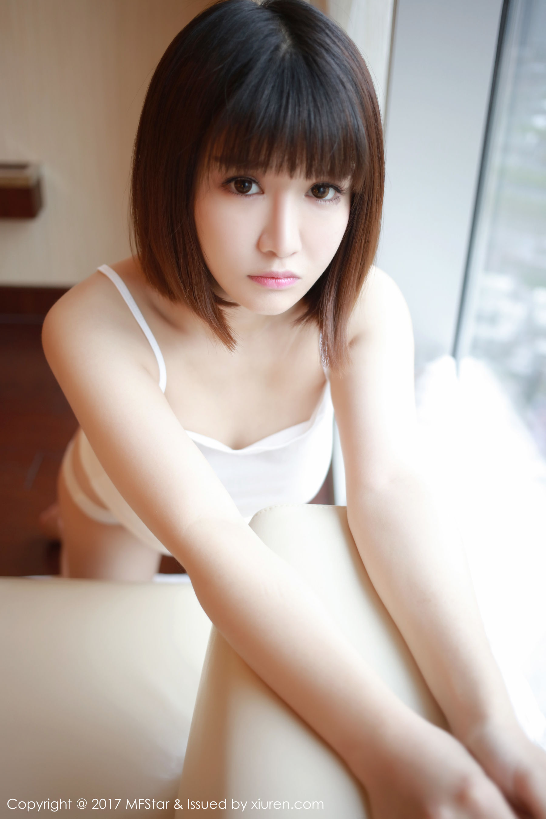 K8 Ao Jiao Meng Meng vivian Seductive Small Vest Model Academy MFStar Vol.102