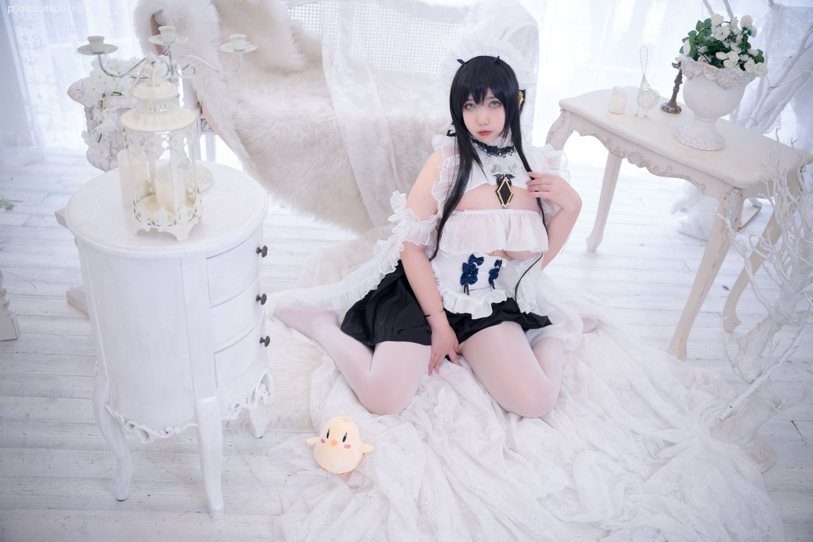 Charm Hitomi Meroko 002 Blue Line Disdiberd Miss Sister 53P-745MB