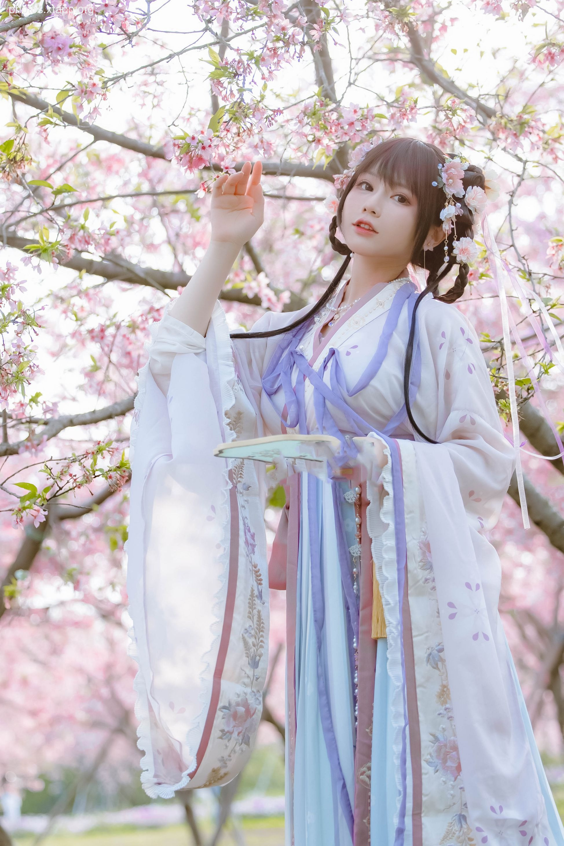 Meow Nyako -Sakura Hanfu Flower God Pray 52P -219MB