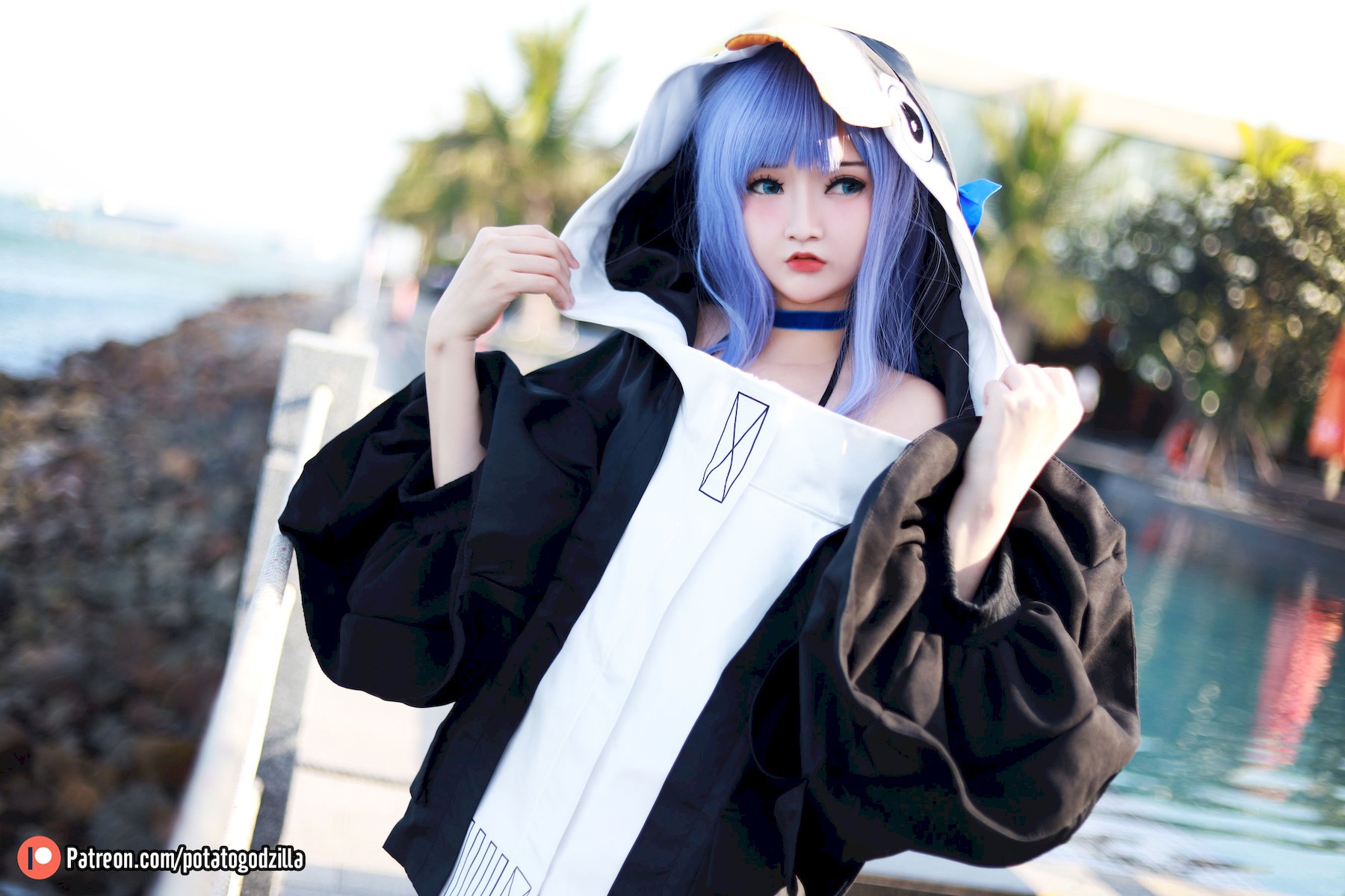 Potato Godzilla Cosplay Swimsuit Melt Lilith