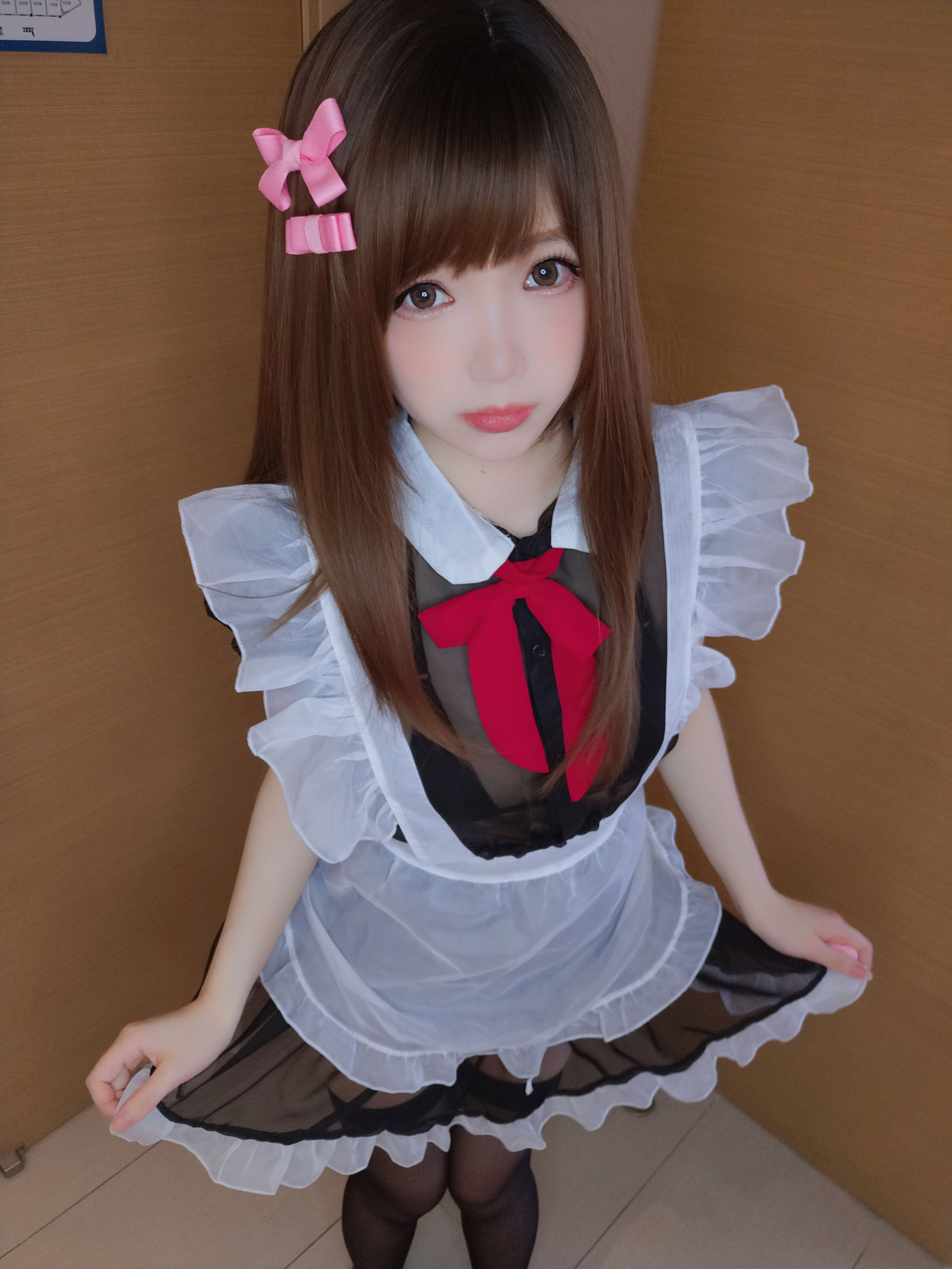 Net Red Coser Photo Anime blogger Xueqing Astra -Bathroom Maid