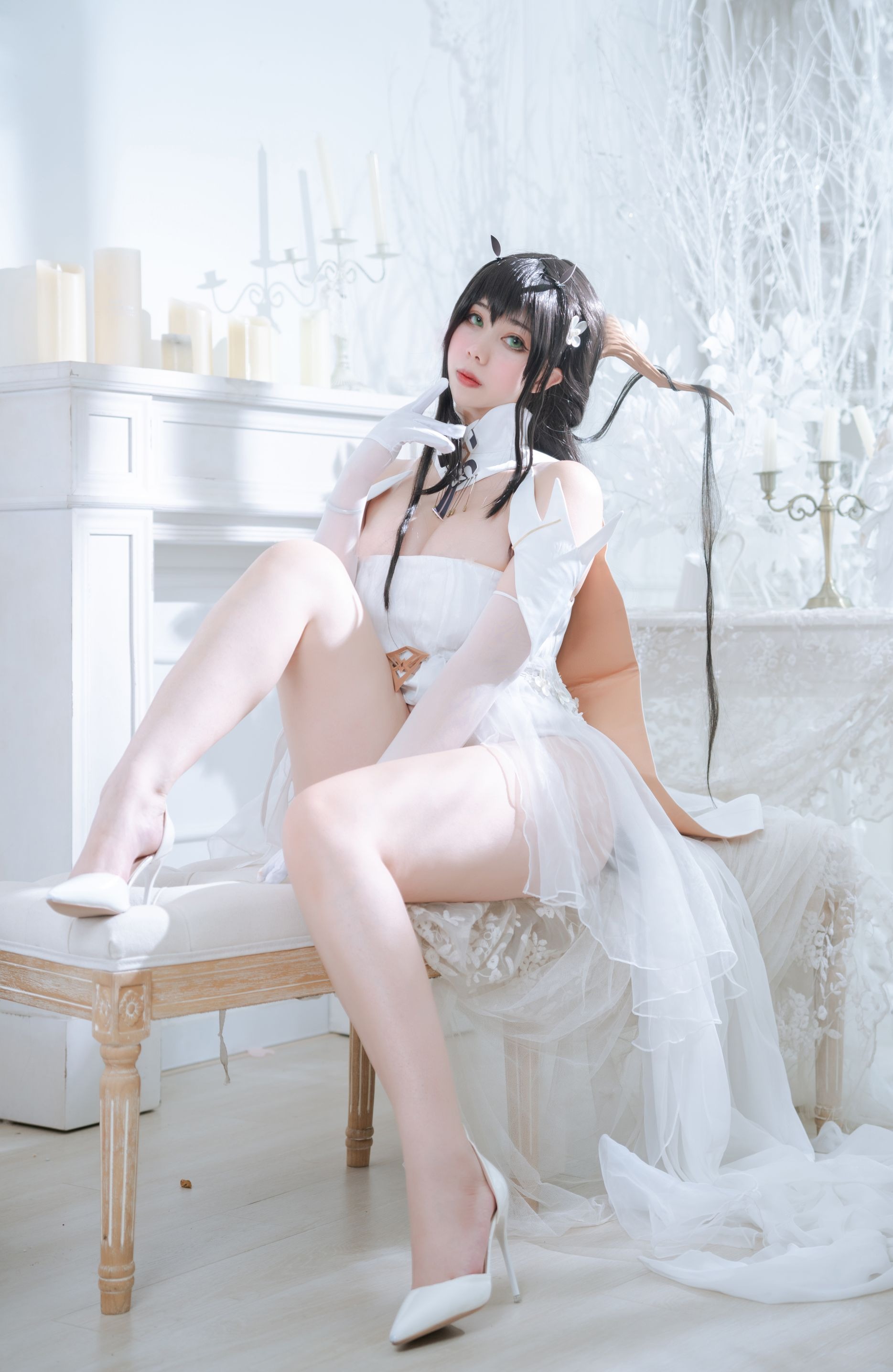 Charm Hitomi Meroko 001 Blue Line Real Estate 53P-486MB