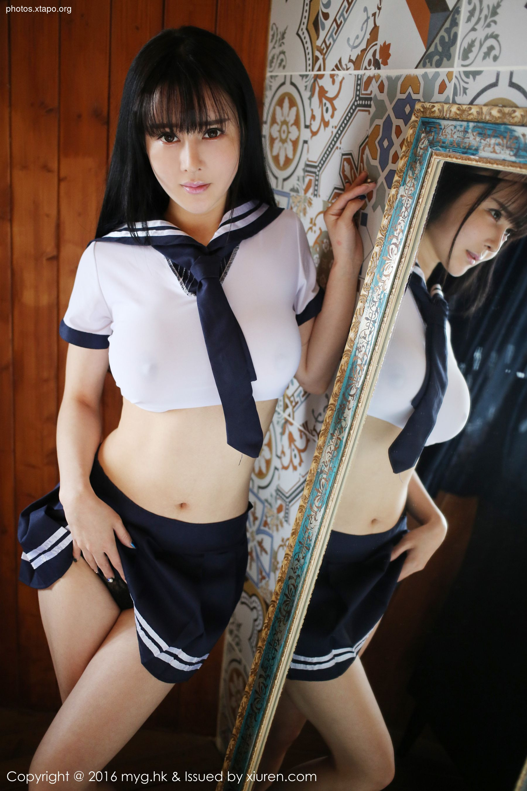 Cai Wenyu Angle Sailor Server Uniform Miyuan Pavilion Mygirl VOL.212