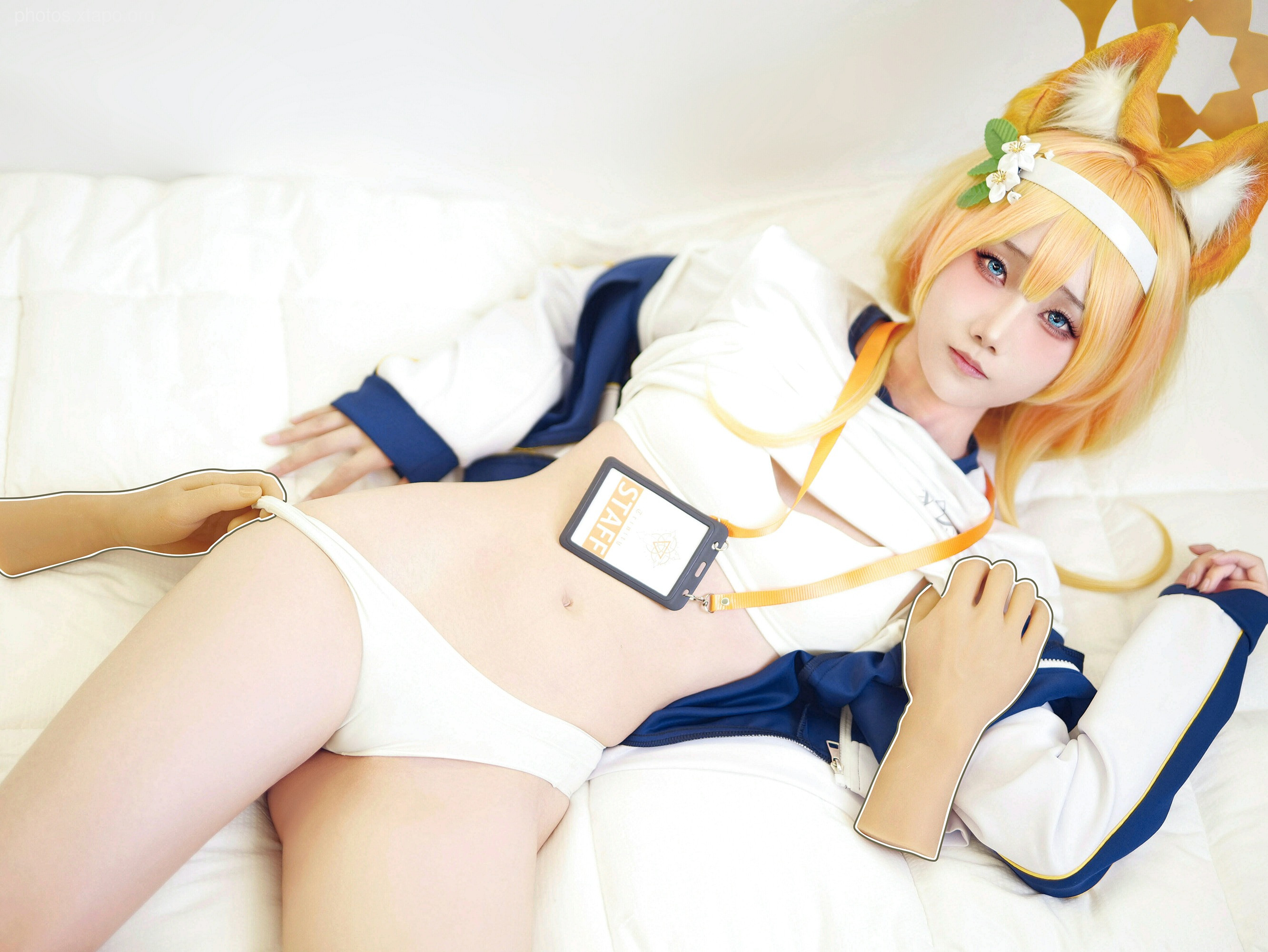 Mother Blue Archive -Iluo マ リ ー (Gymnastics) Cosplay Vol.02