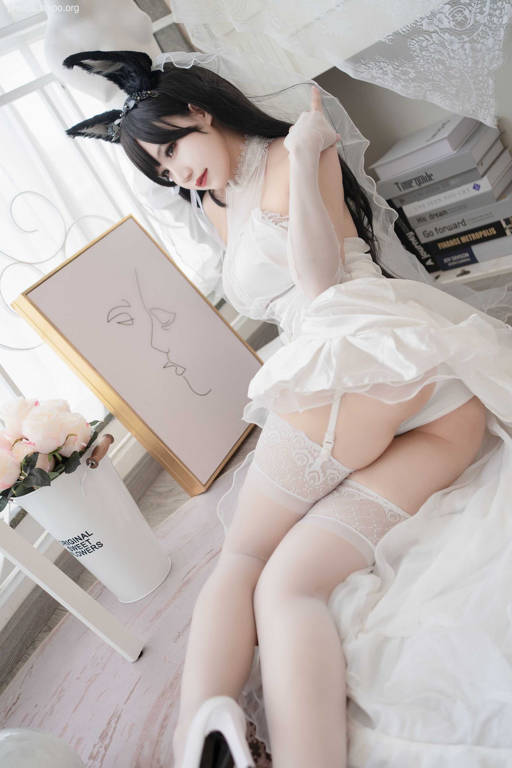 Kakura Chigai W NO.017 Atago Wedding Dress 20P-125MB