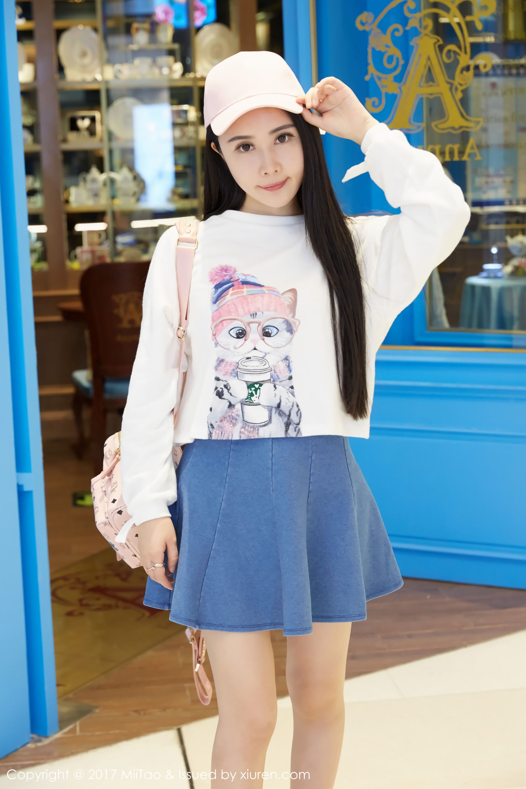 Xuan Xuan CECILIA Cowboy GoddessStreet Shooting Peach Club miitao Vol.084