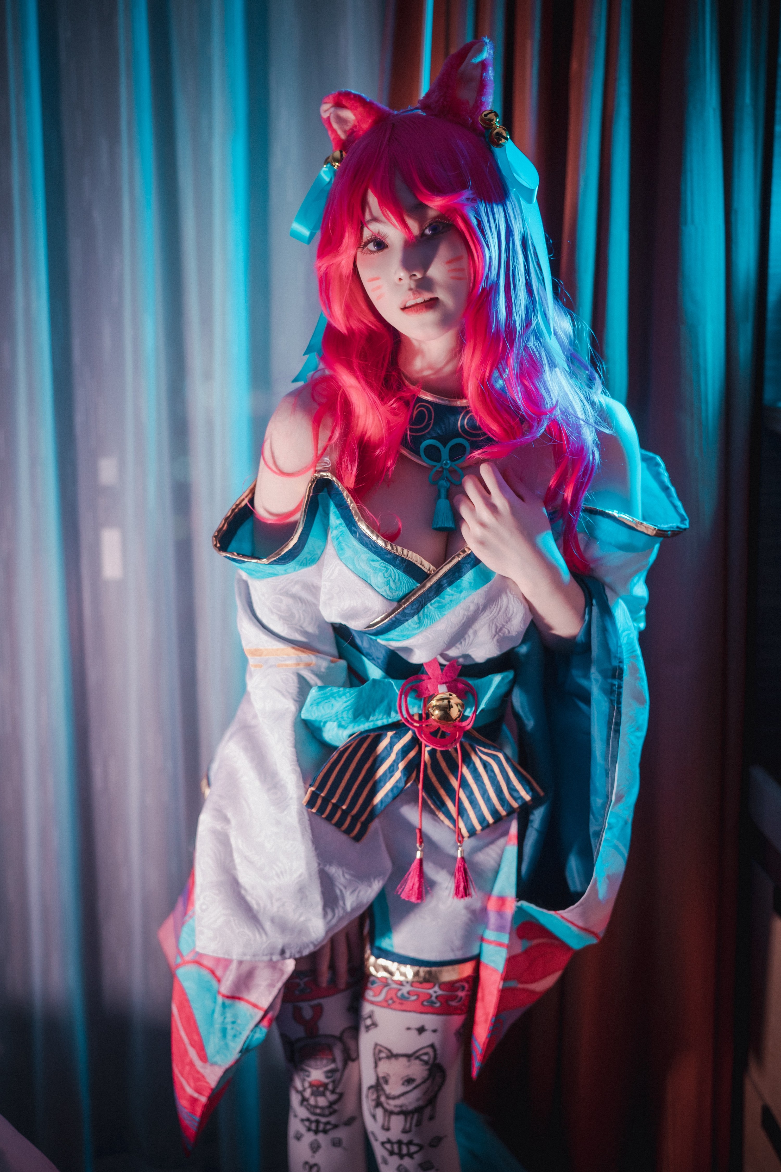 DJAWA Photo – Bambi (밤비) : “Spirit Blossom Ahri (League of Legends)” 145P