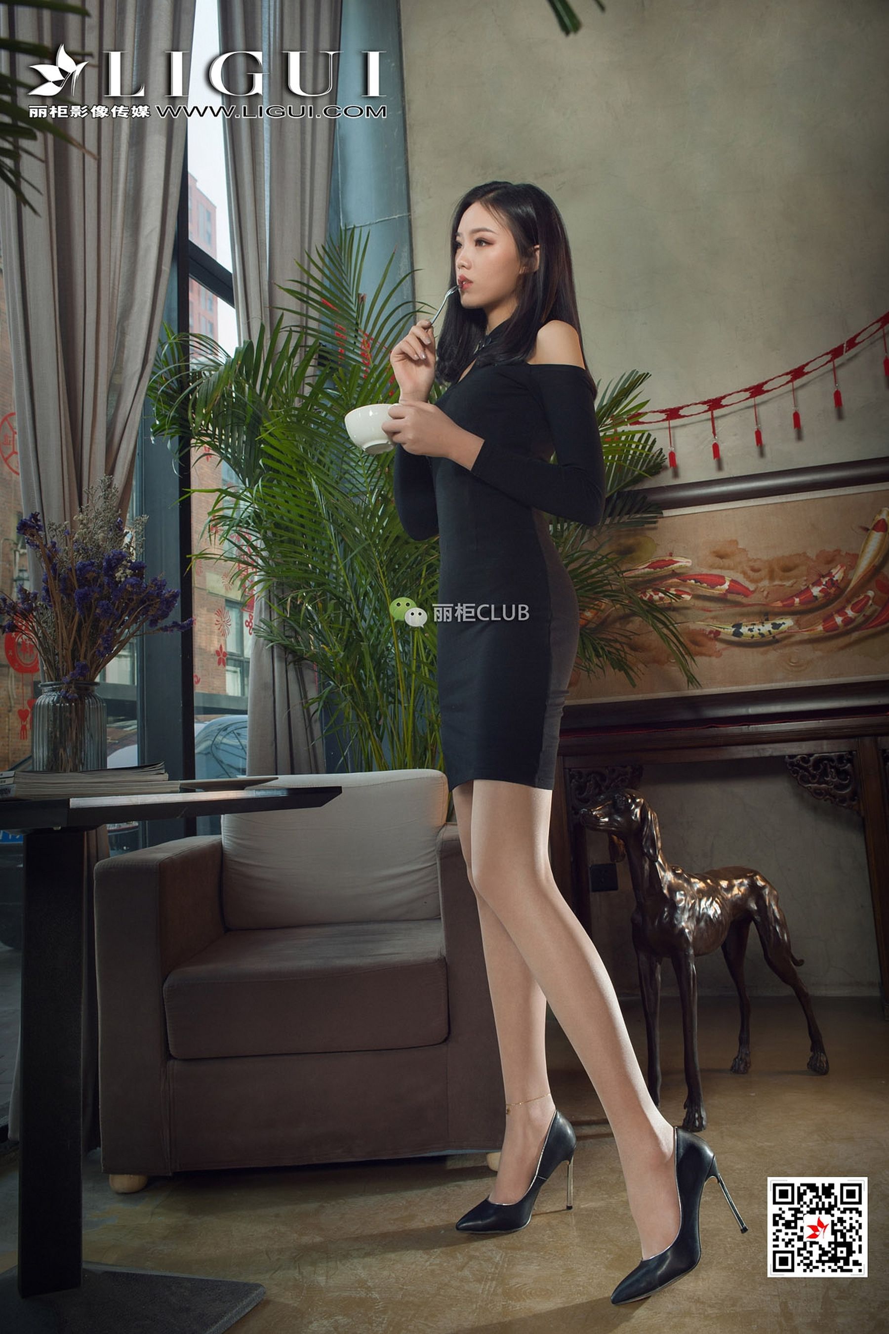 Leg Model Min Er OL Pork High Heel Li Cabinel LIGUI