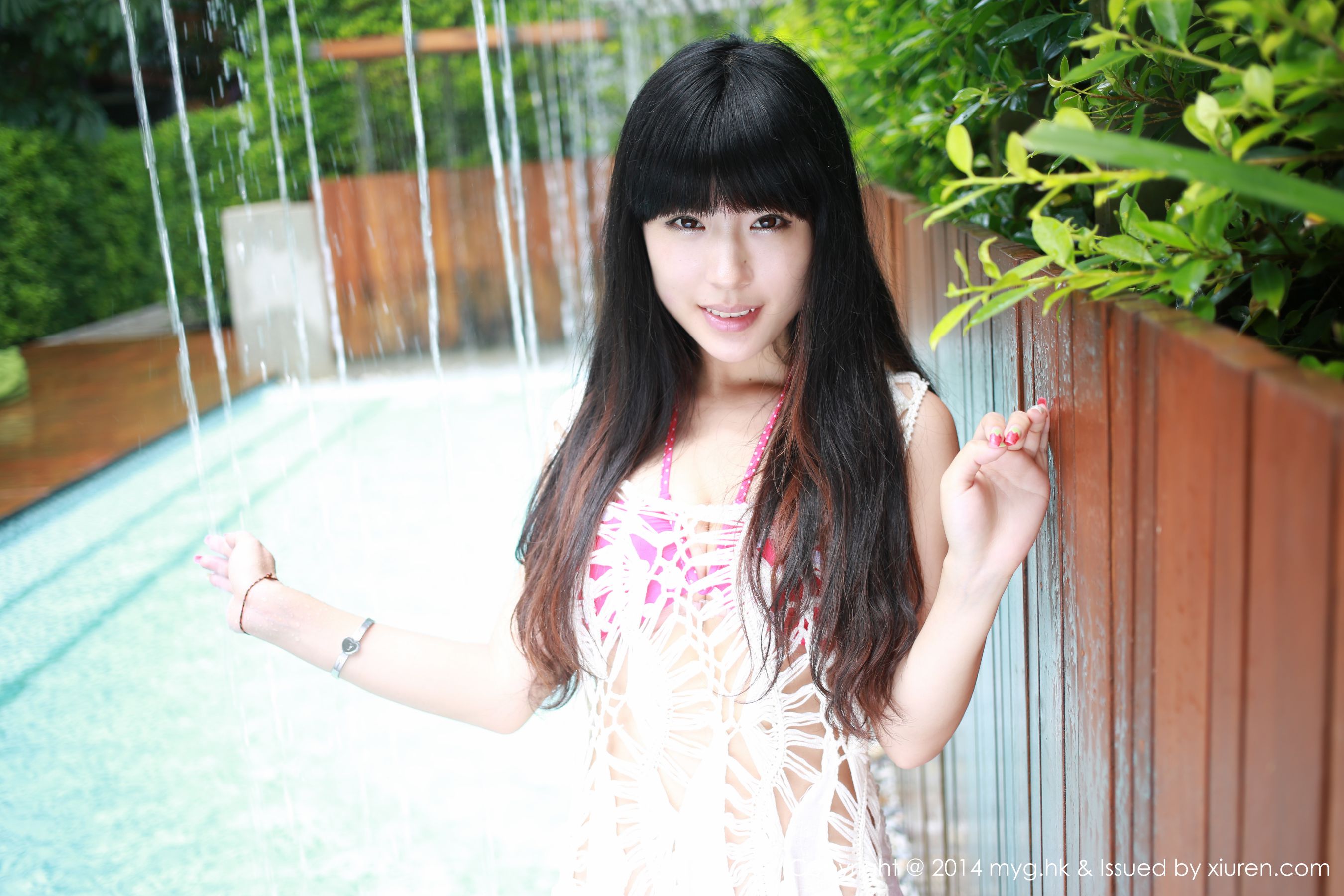 Liu Xueni Verna The First Set of Thailand Travel Miyuan Pavilion Mygirl VOL.019