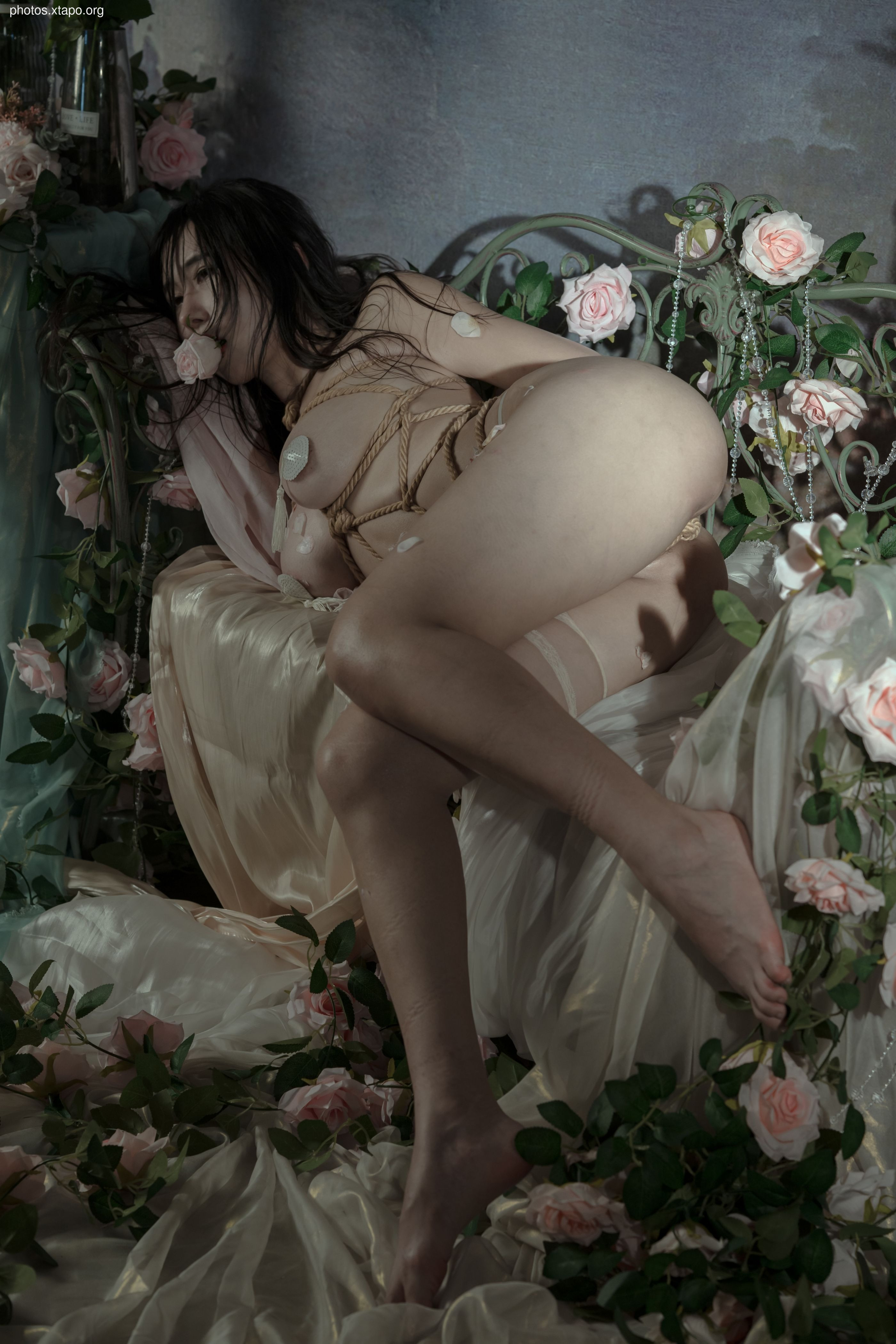 Yunxi Creek -Milk Peach Rose Rope Art 50p1v -933MB