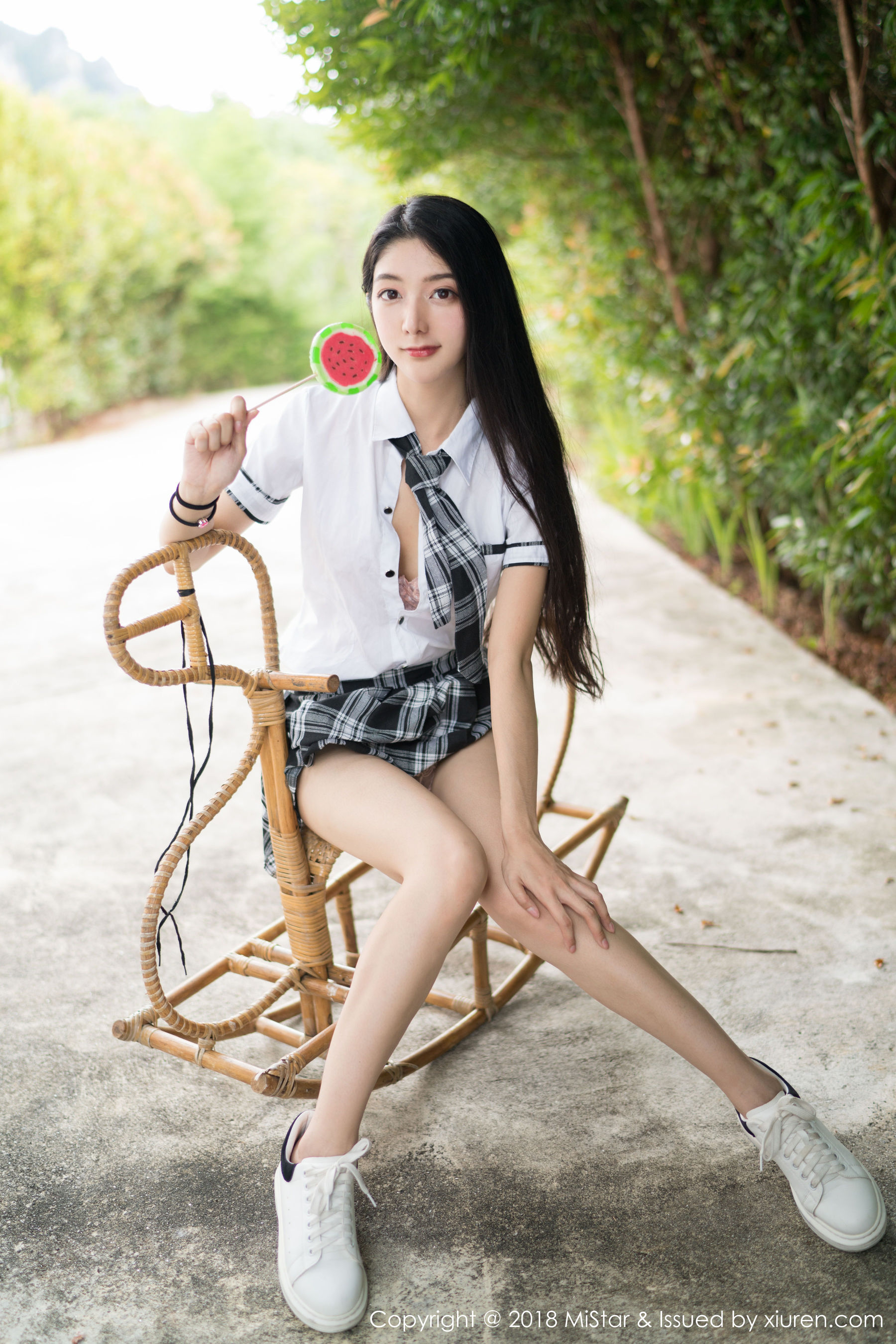 Xiao Reba's Simple and Beautiful Times Meiyan Society Mistar Vol.207