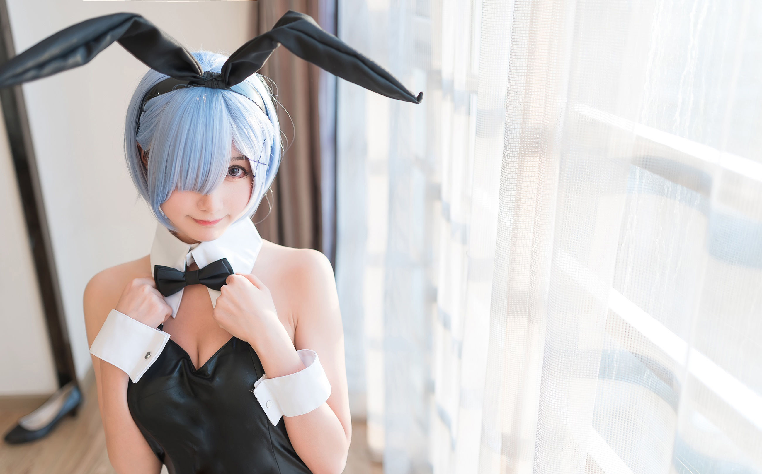 COS Welfare Miss Meng Shi Mu Mianmian Owo -Rim Bunny Girl