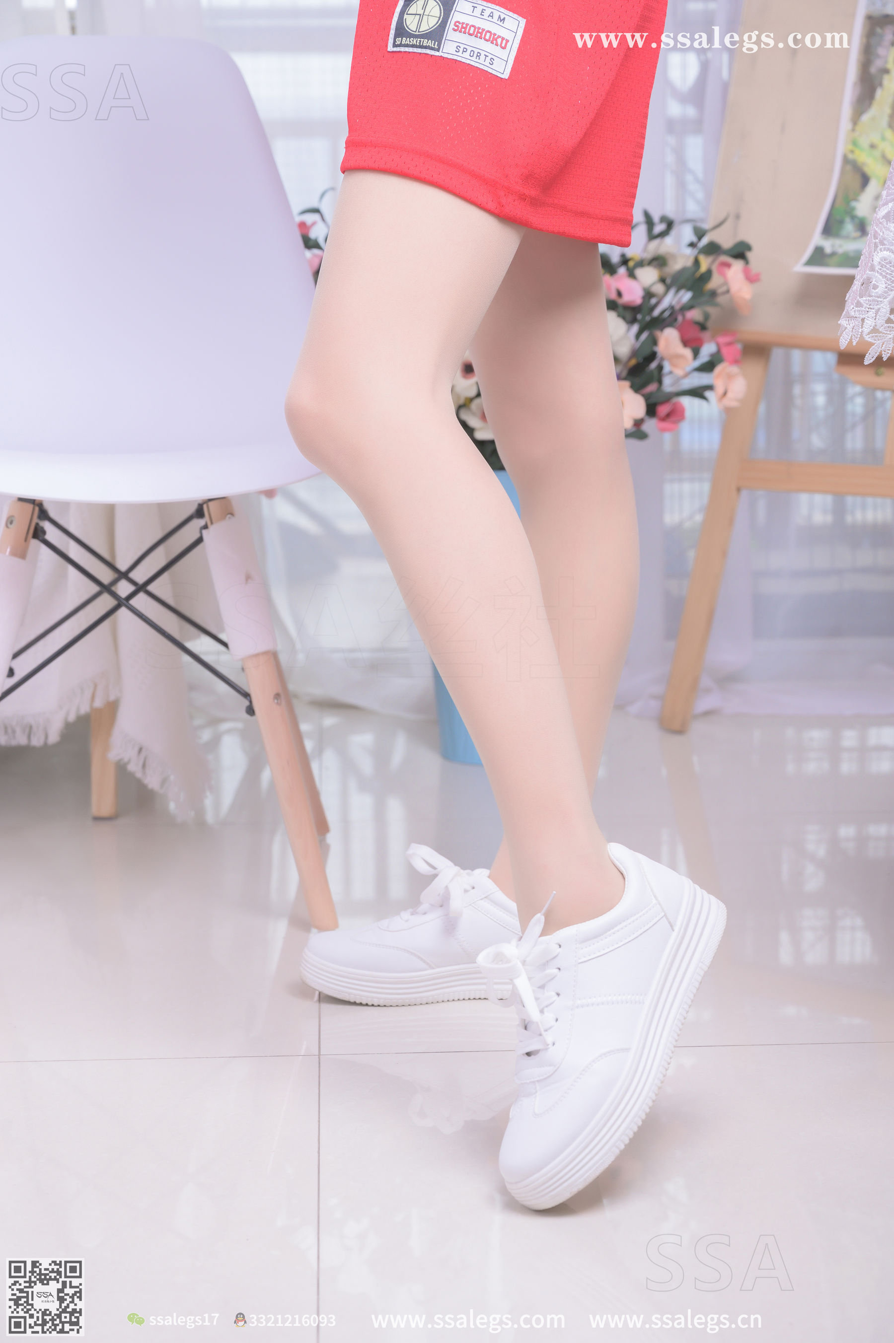 SSA Silk Club Super Clear photo NO.324 Ms. Susu Sister Su Su with a holiday at home to play basketball (top)