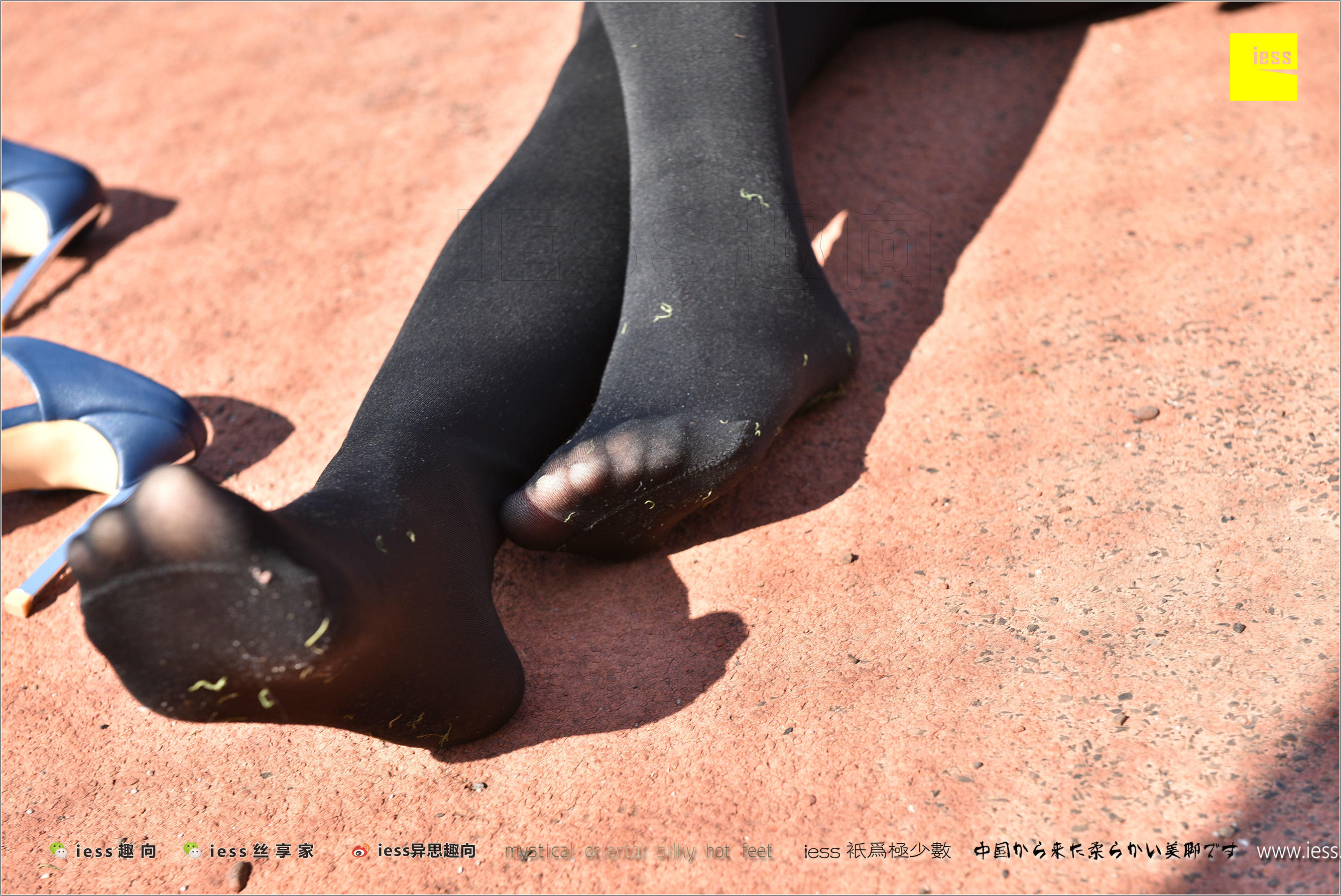 Silk Foot Bento 182 The Thick Black Silk Temptation of Thick Black Silk