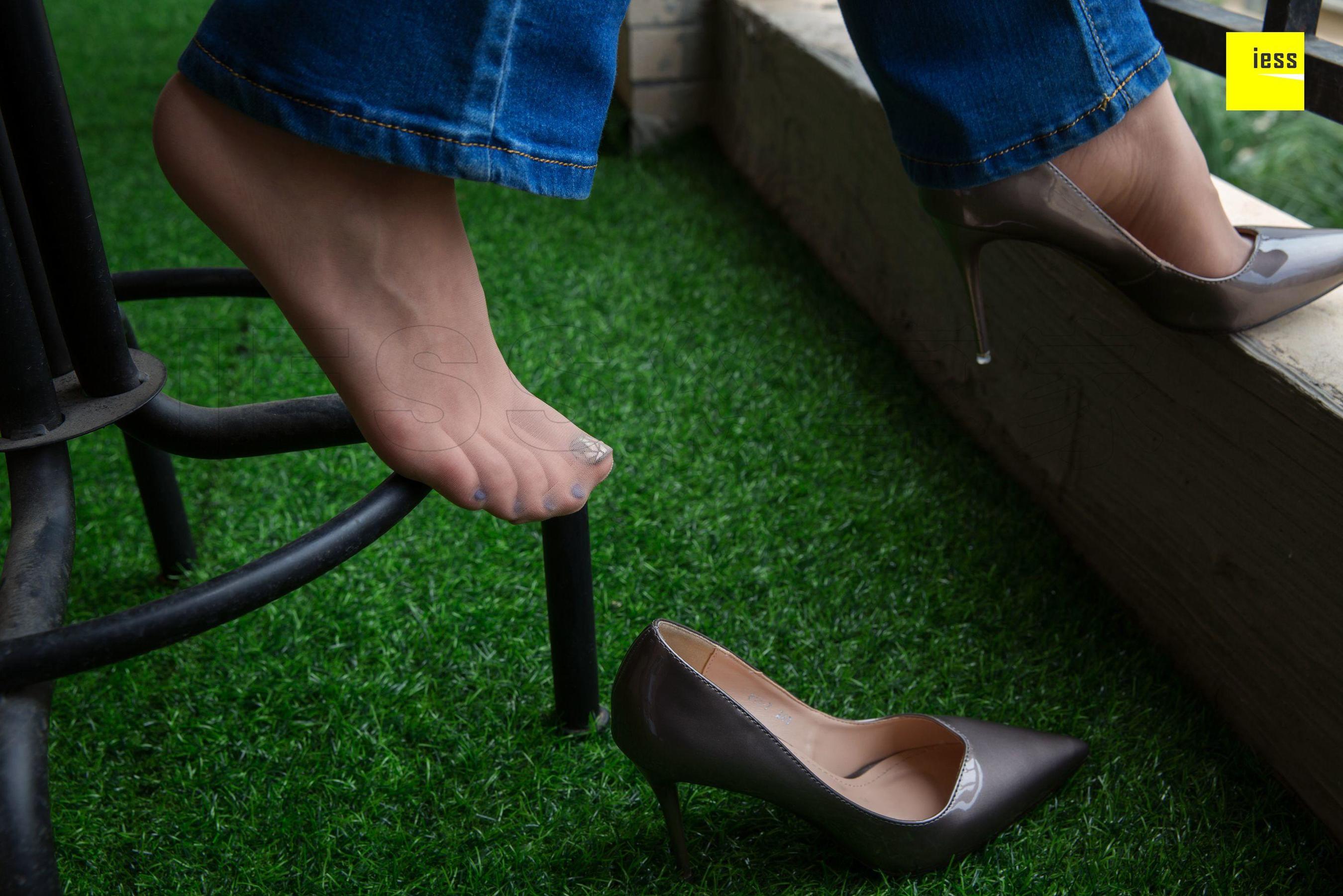 Spicy Mom Junjun The Bar Mom's Fan Toules Pants Short Silk Different Thoughts to IESS Silk House 236