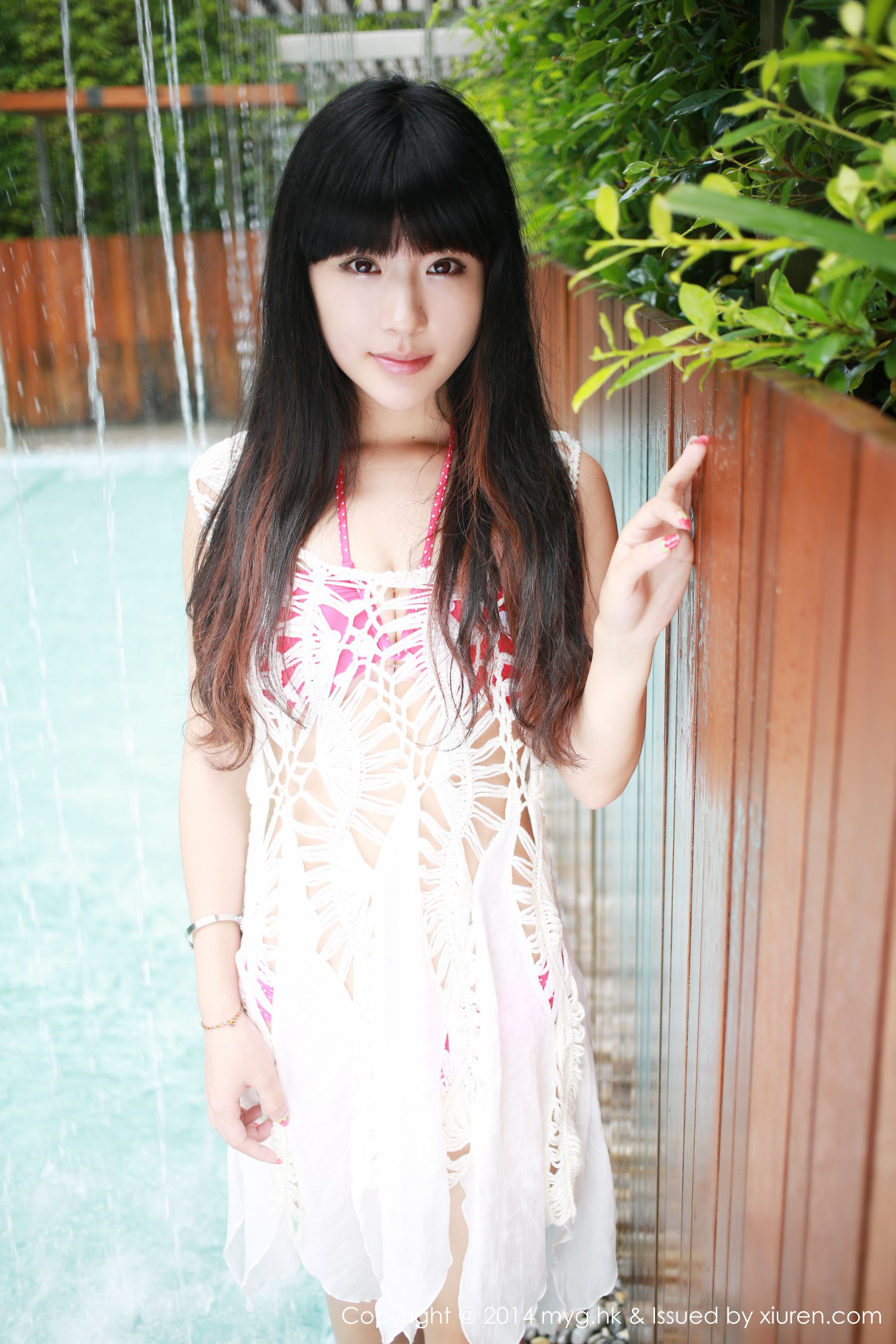 Liu Xueni Verna The First Set of Thailand Travel Miyuan Pavilion Mygirl VOL.019