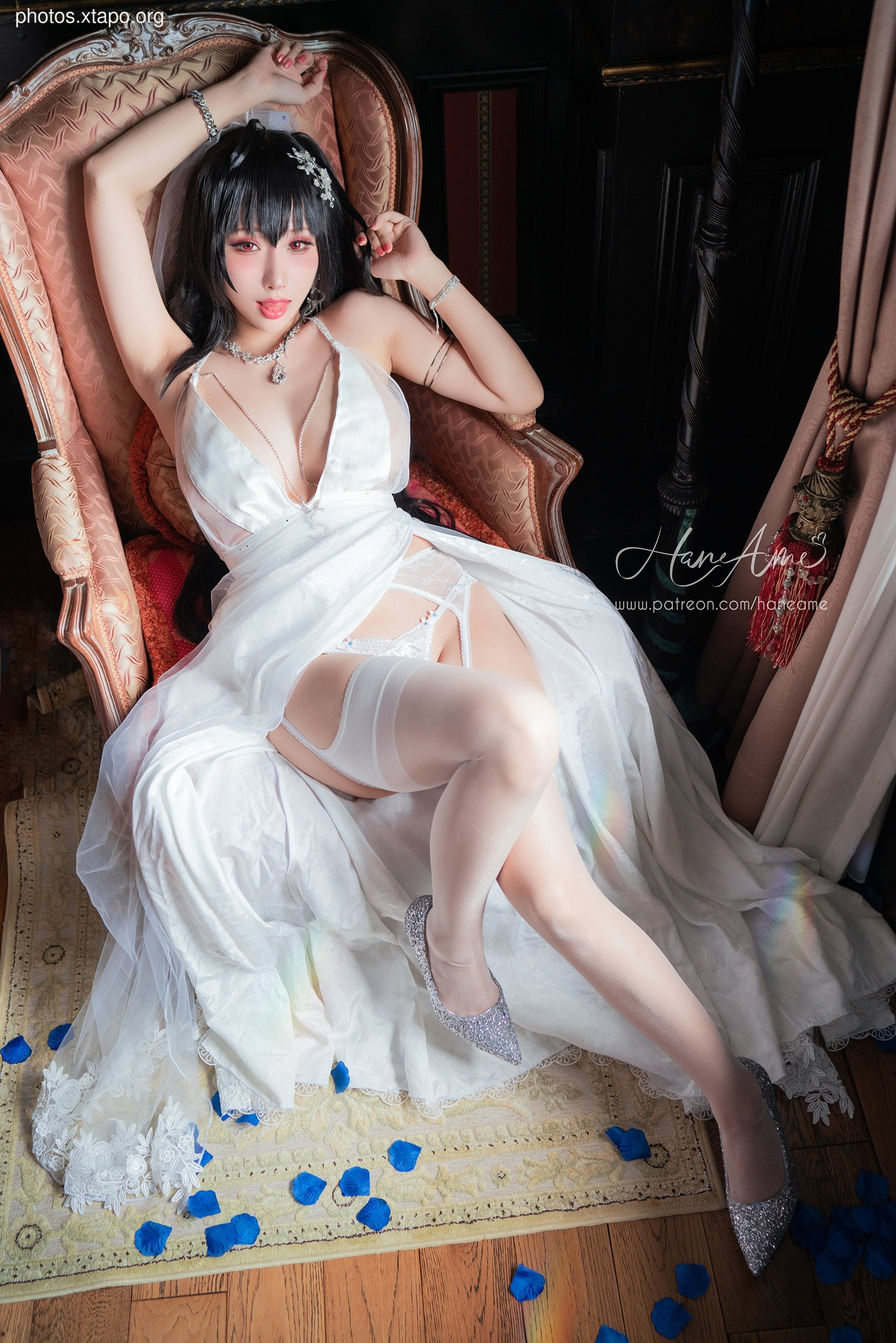 Rain wave_Hheneame -No.130 big phoenix flower stand (taiHou Wedding) 40p -88MB