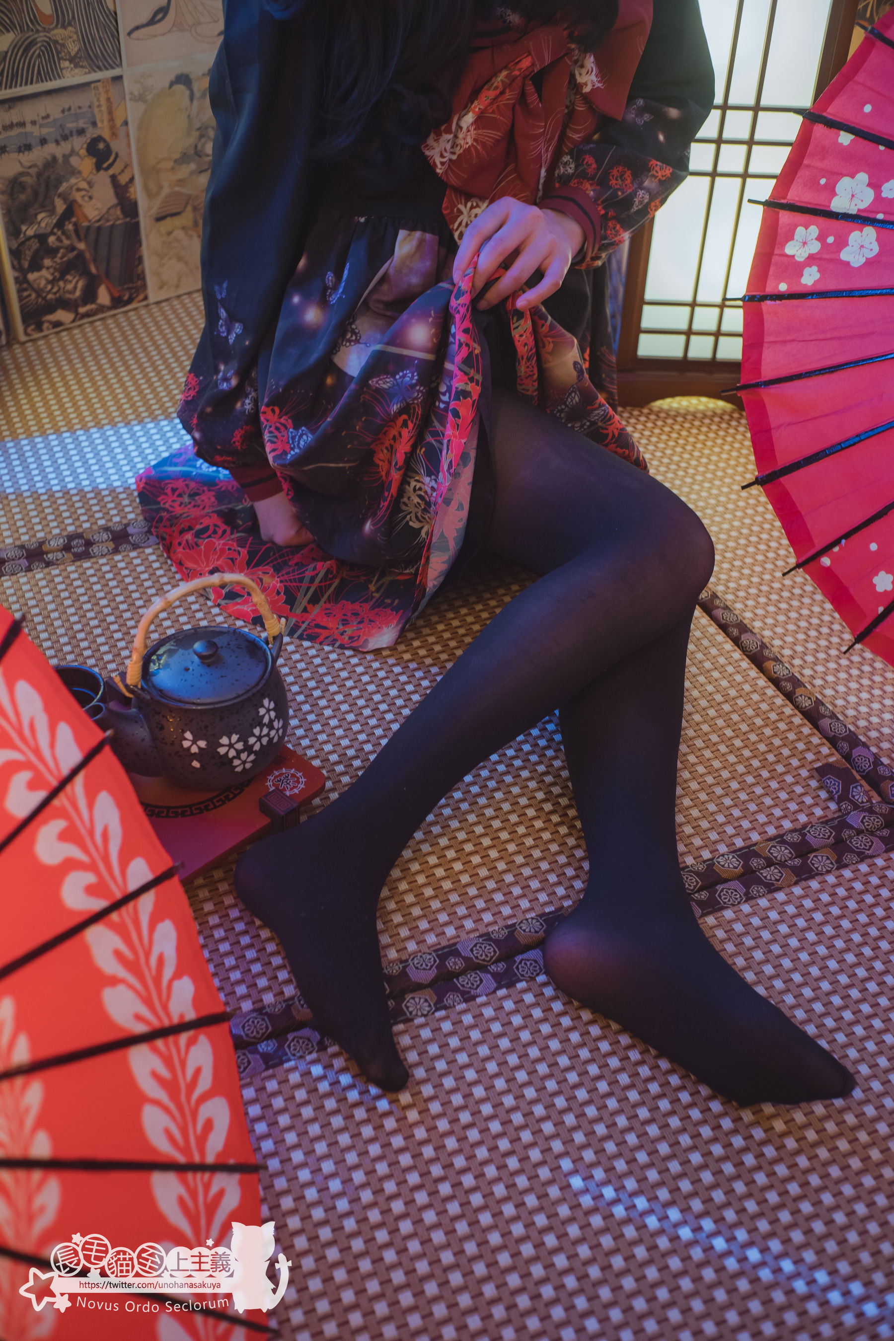 Welfare COS Waiser Kagiki Rin Rin Rin Josei -On the night when cluster amaryllis blooms