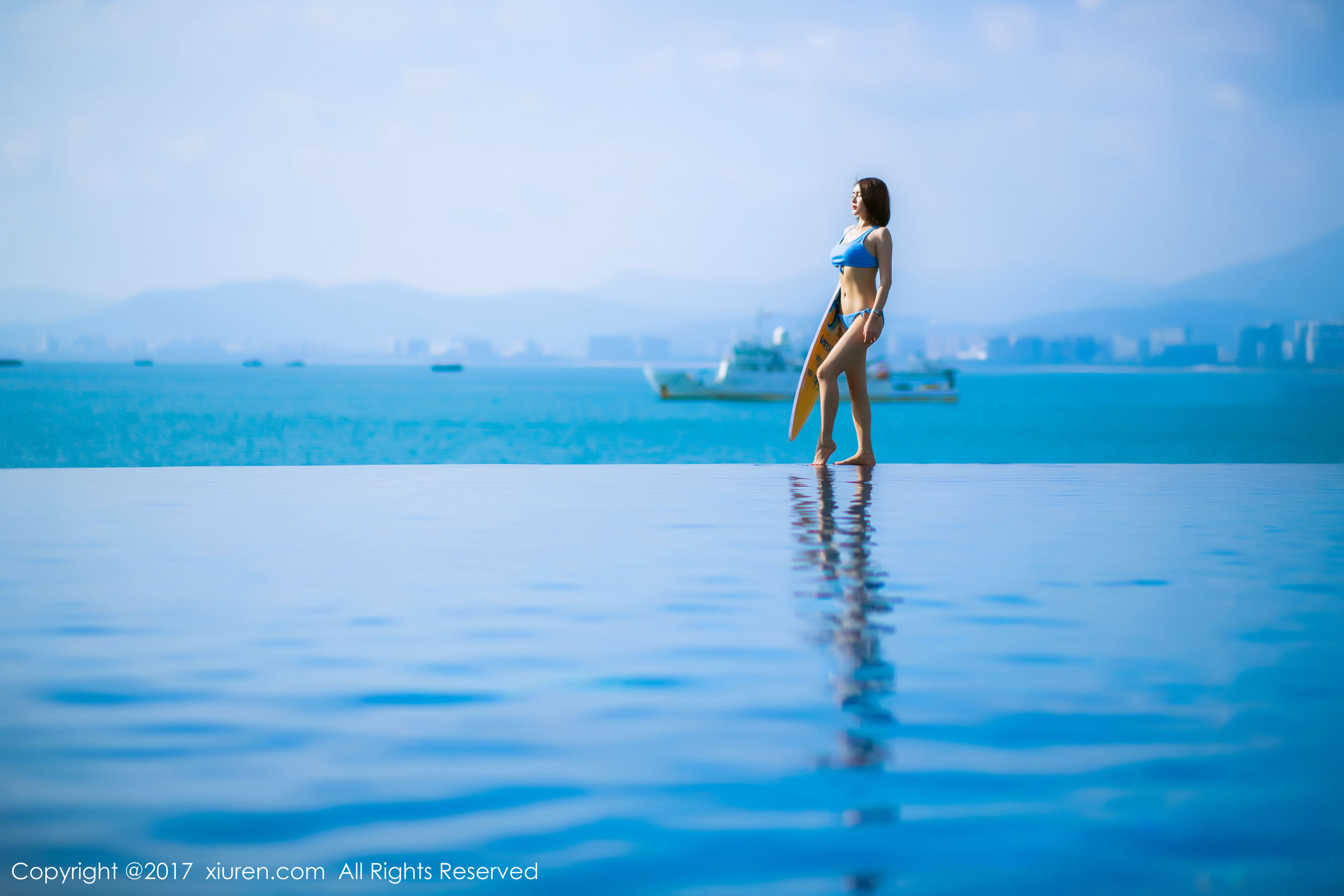 Model Goddess Ten Hainan Sanya Xiuren Xiuren No.858