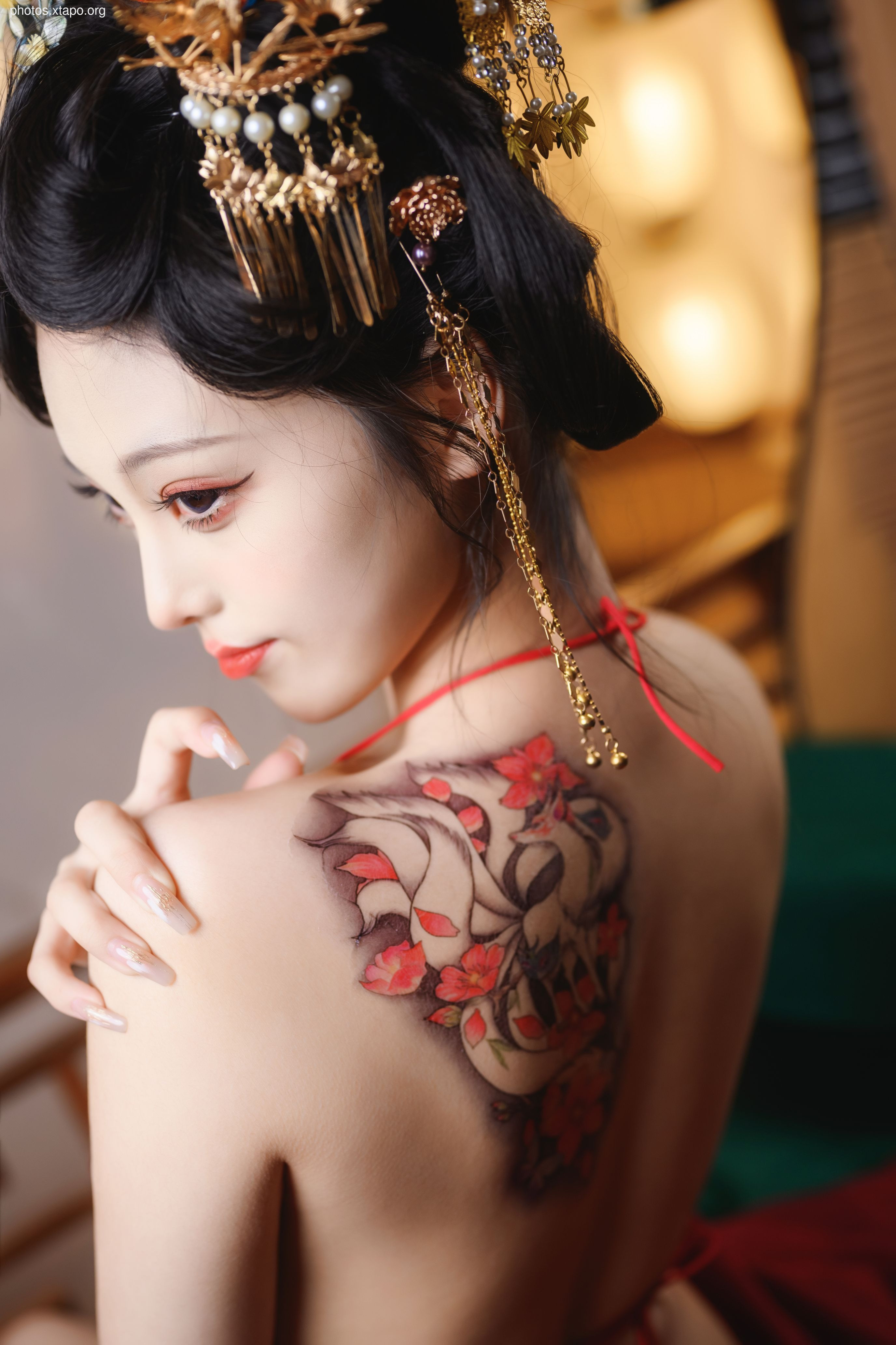 Honey juice cat Qiu Tang Palace Night Banquet 61P1V