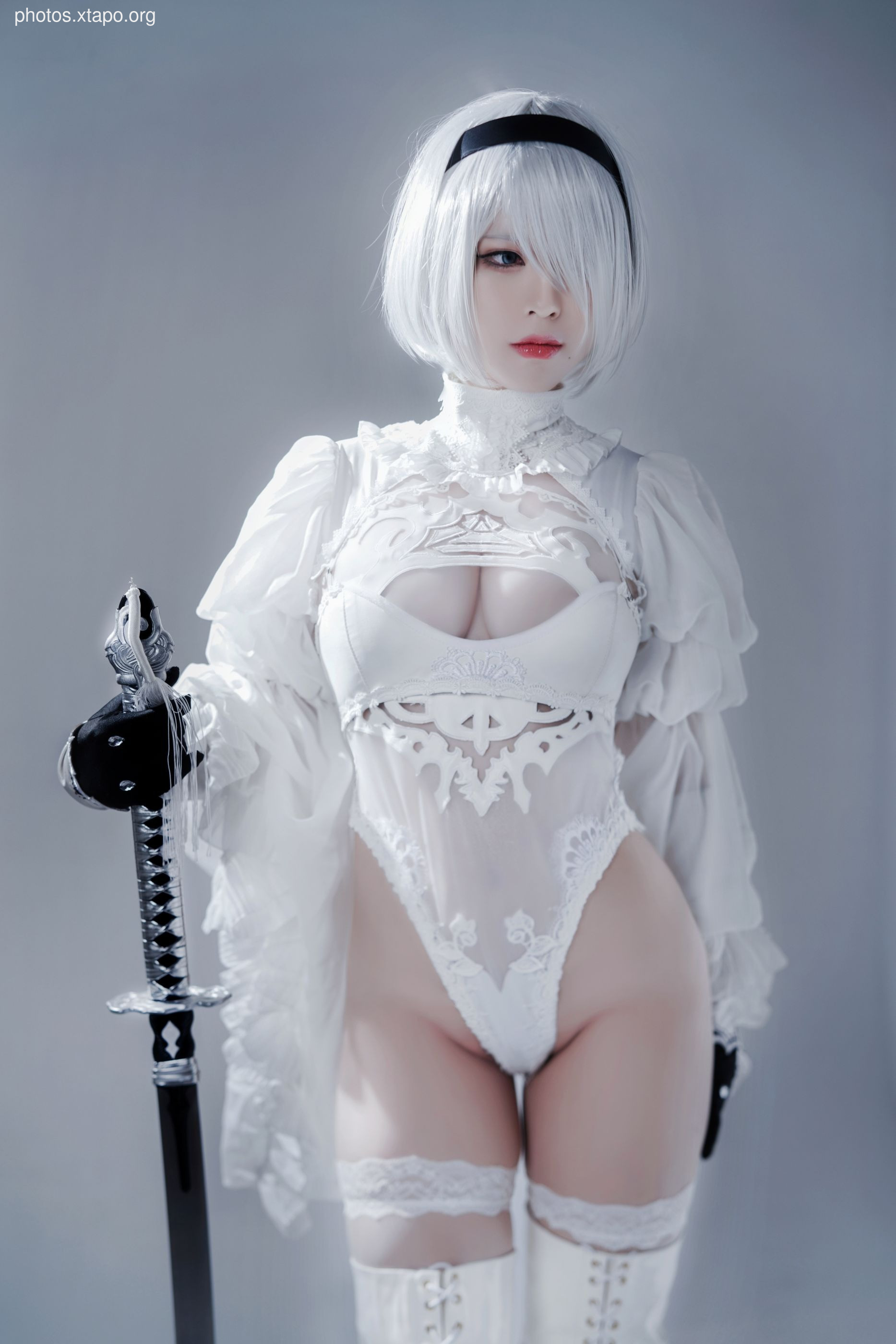 Hanbanzi - Automata ヨルハ No. 2 Type B White Dress 51P-91MB