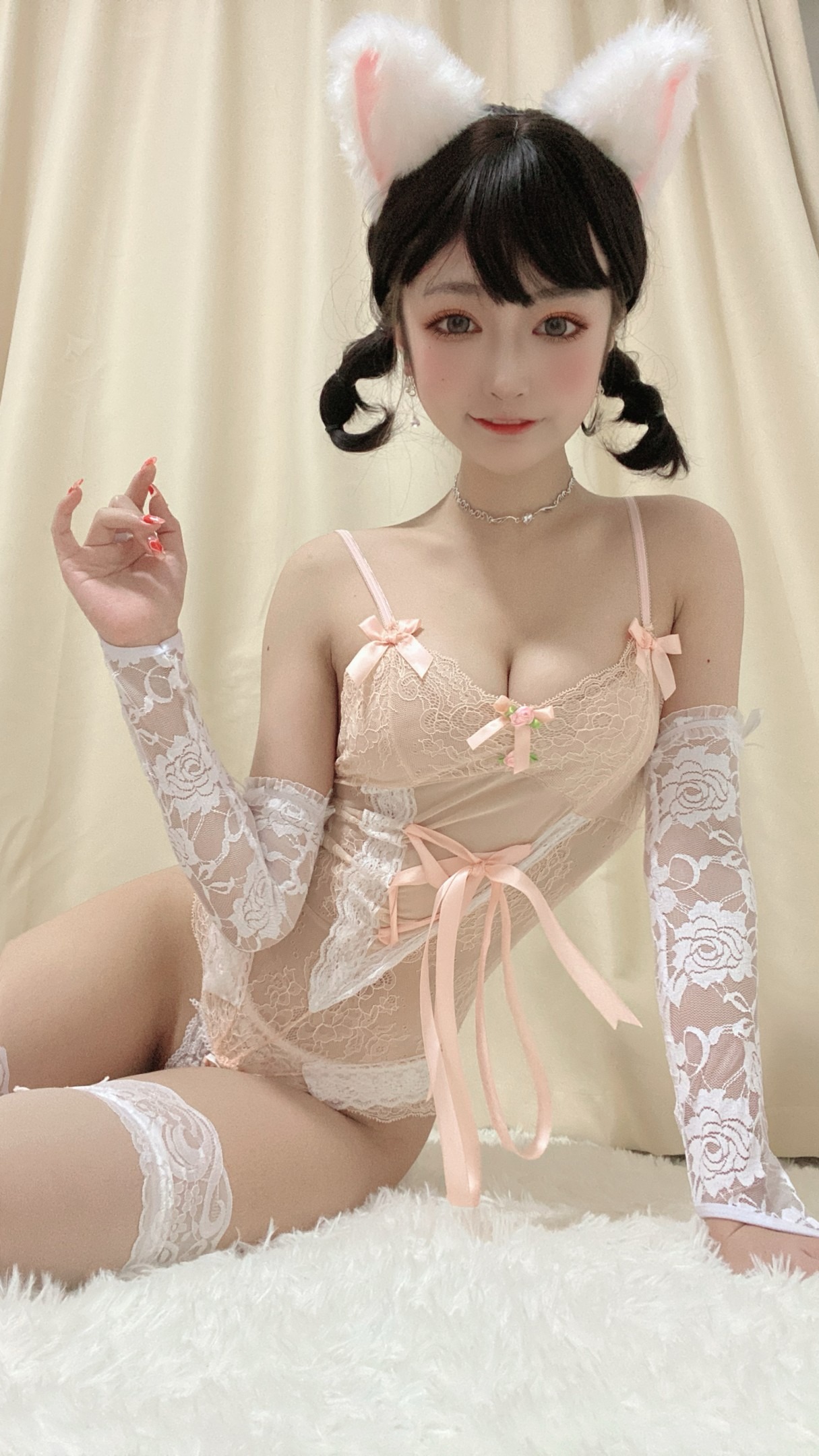 Jiajia is so difficult – French cat-ear girl 