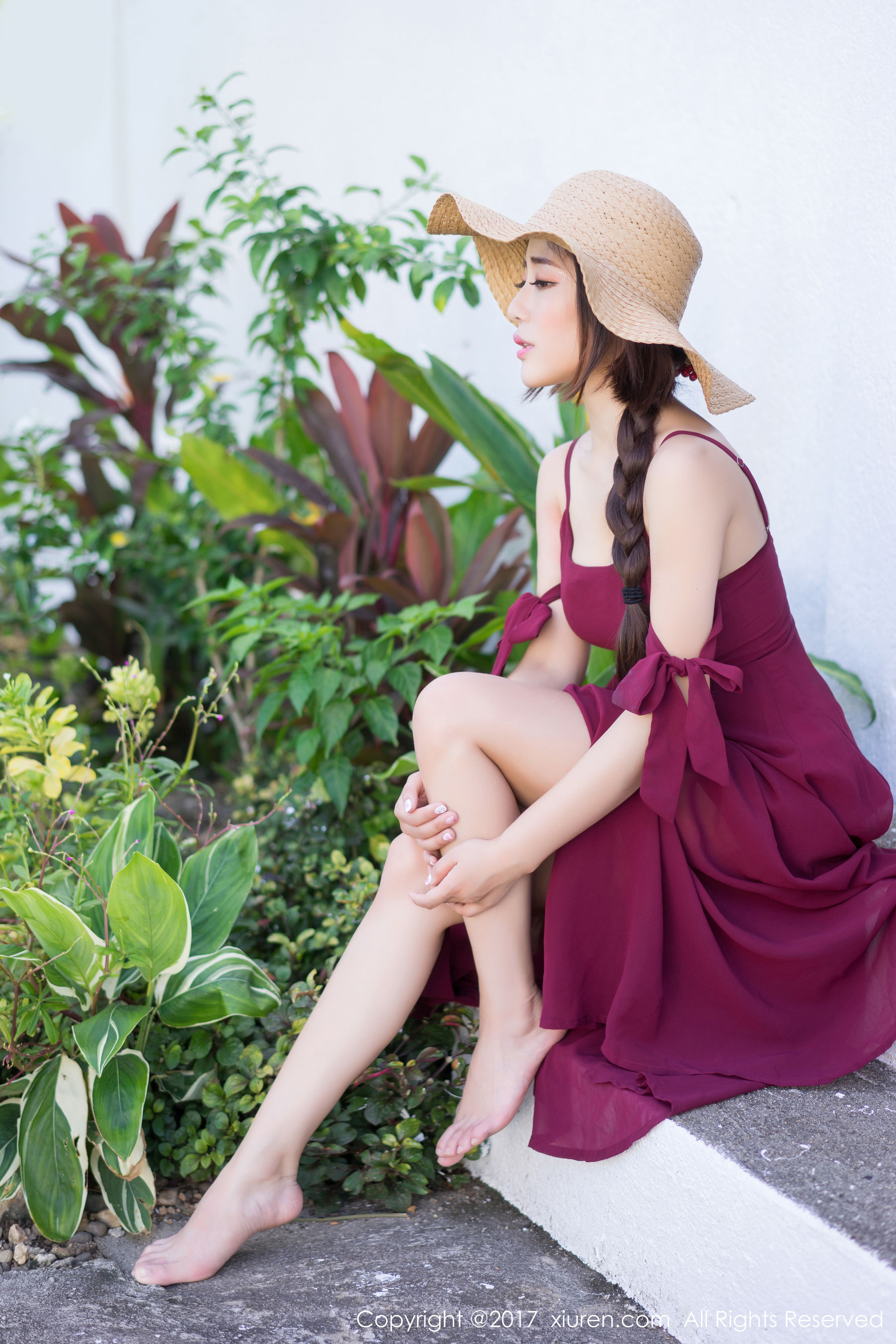 Doudou Liang Youlina Outdoor Fresh, Interior Sexy Close Xiuren No.814