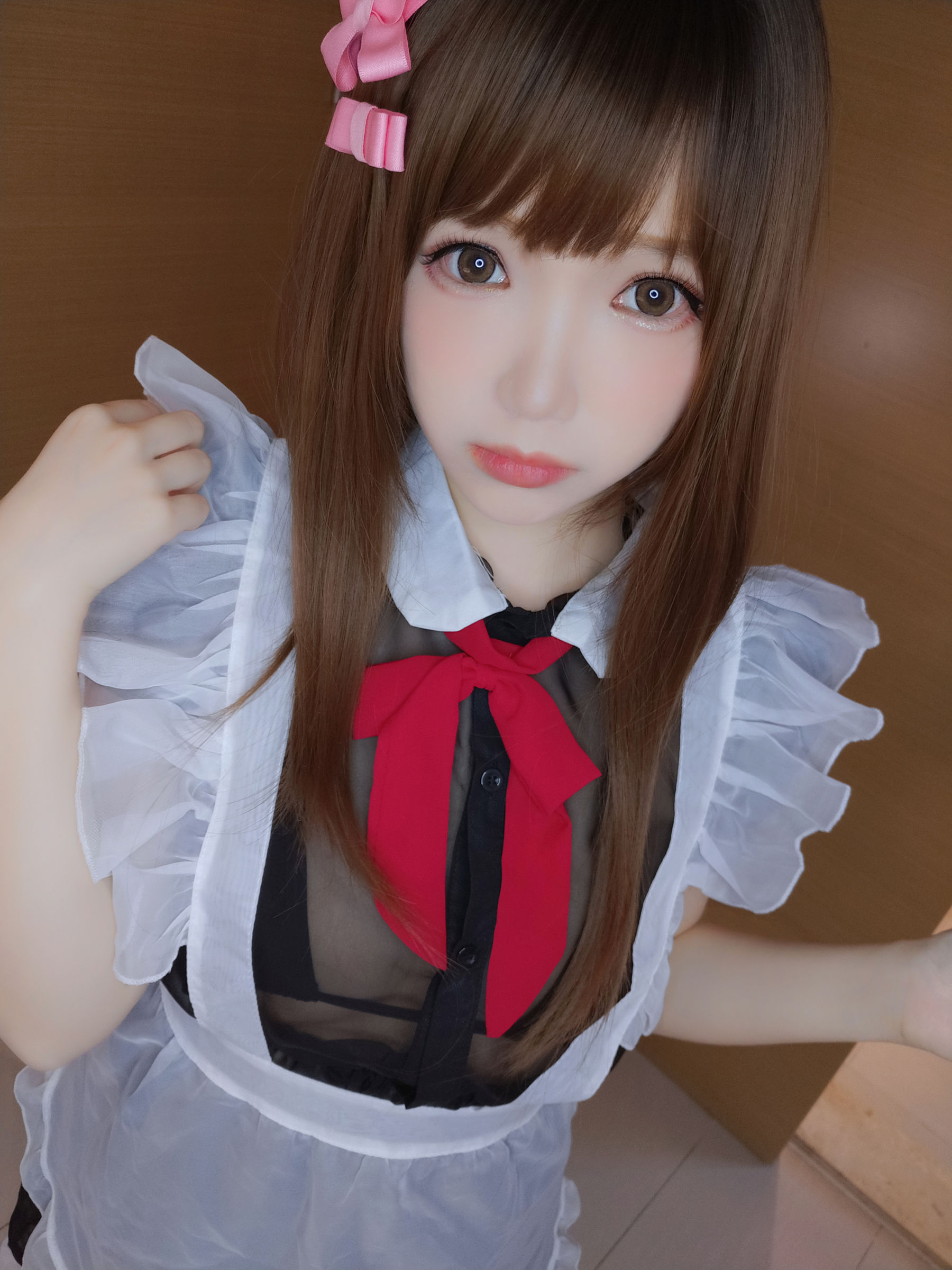 Net Red Coser Photo Anime blogger Xueqing Astra -Bathroom Maid