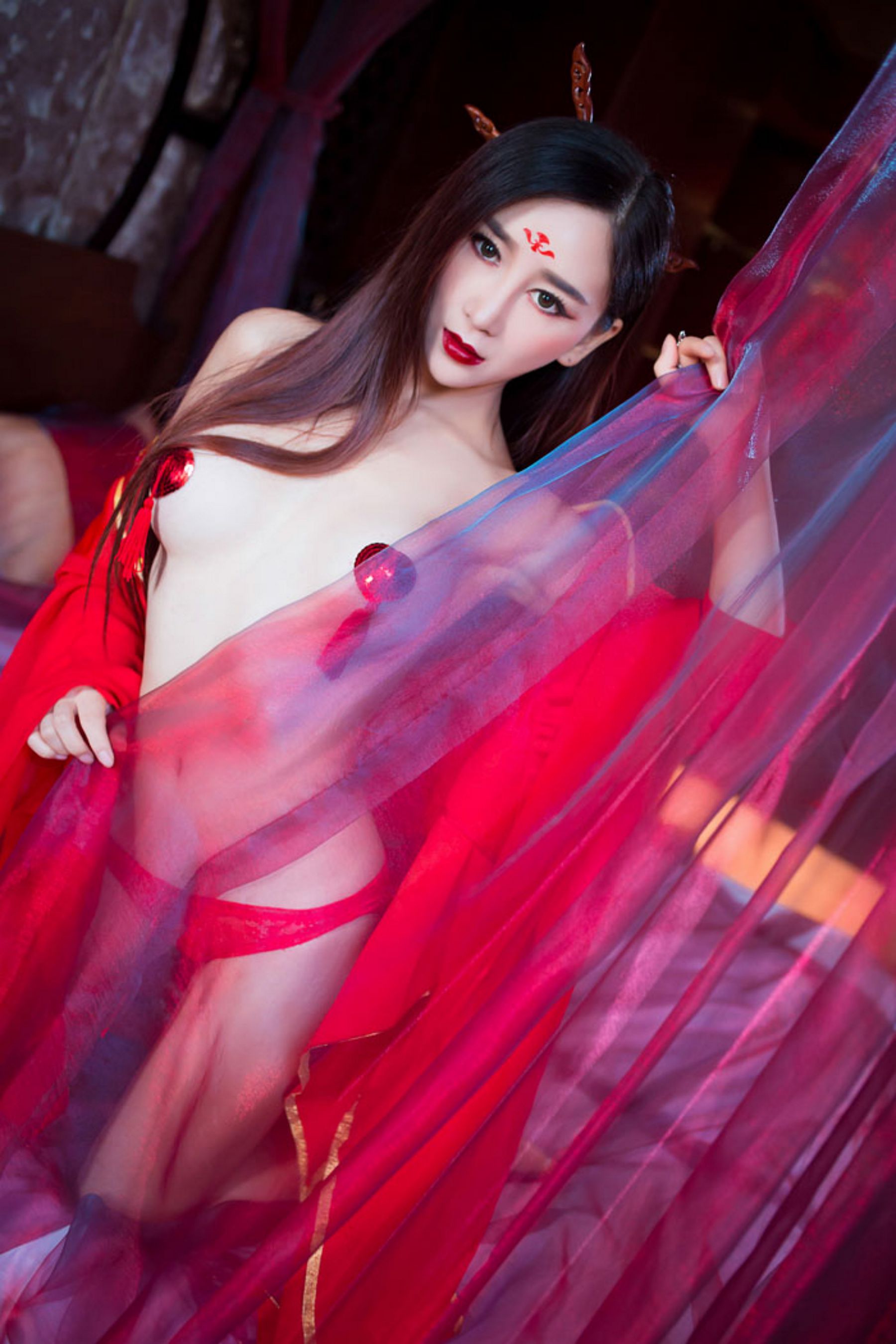 Zou Jingjing Flower Thousand Bone? Magic cos Xiuren Xiuren No.382